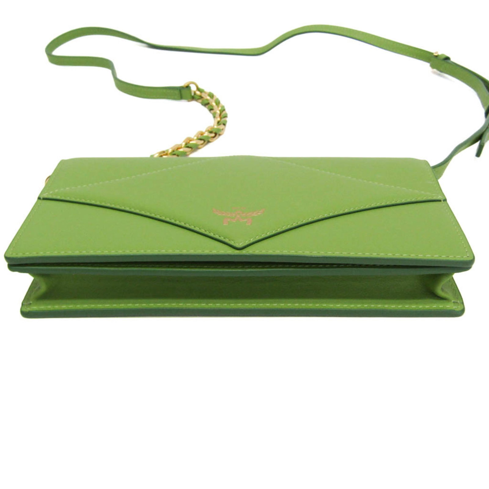Chain Leather Shoulder Wallet - 6