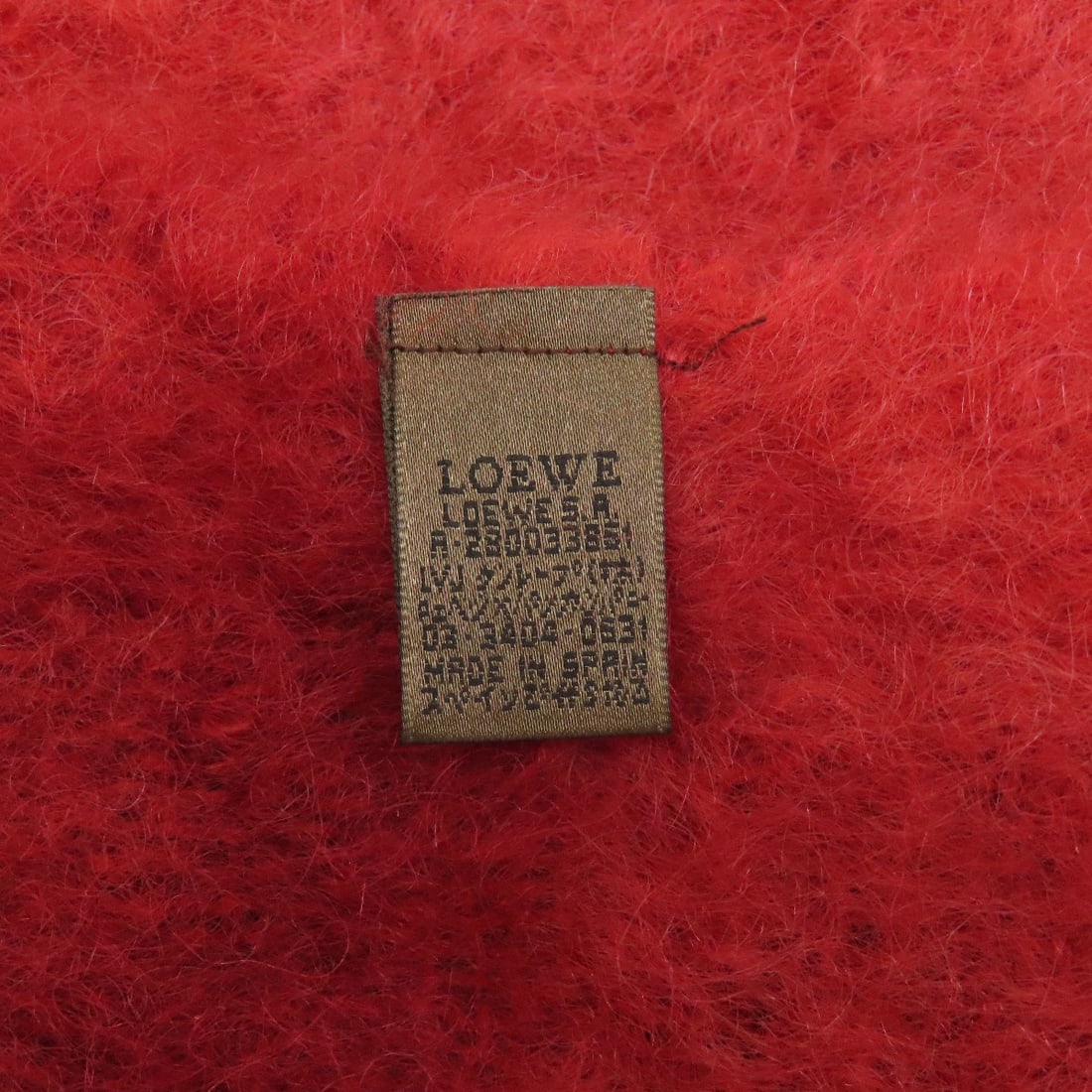 Loewe Scarf Moheya Wool - 4