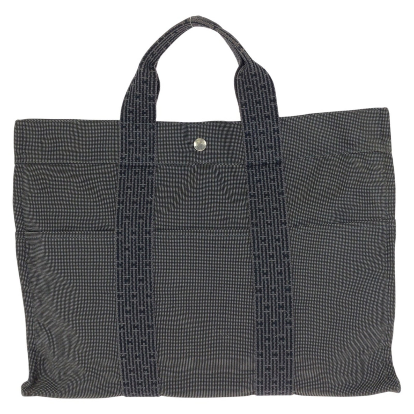 Polyamide Polyester Bag Tote Handbag Hermes - 2