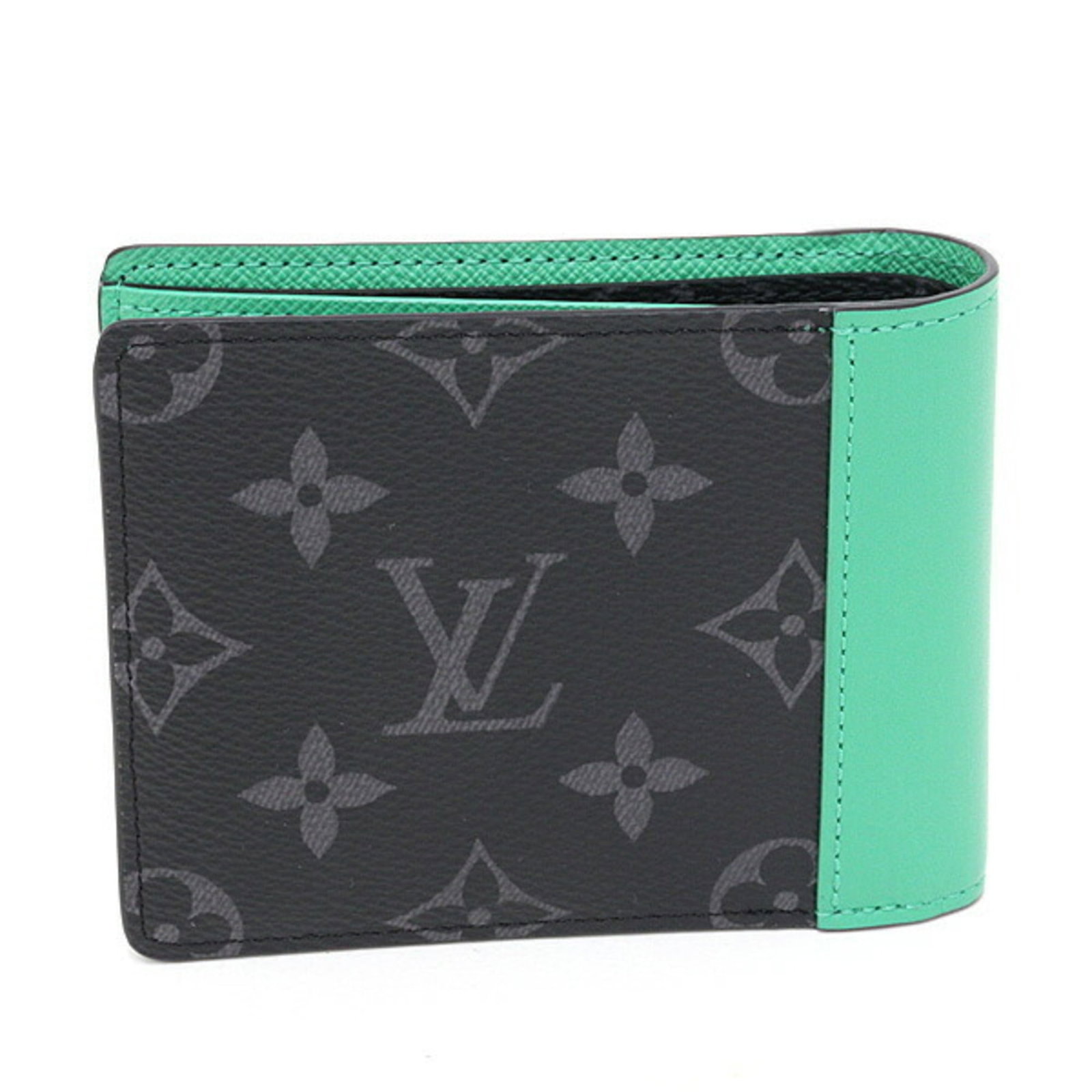 Monogram Eclipse Leather Louis Vuitton Bi Fold - 4