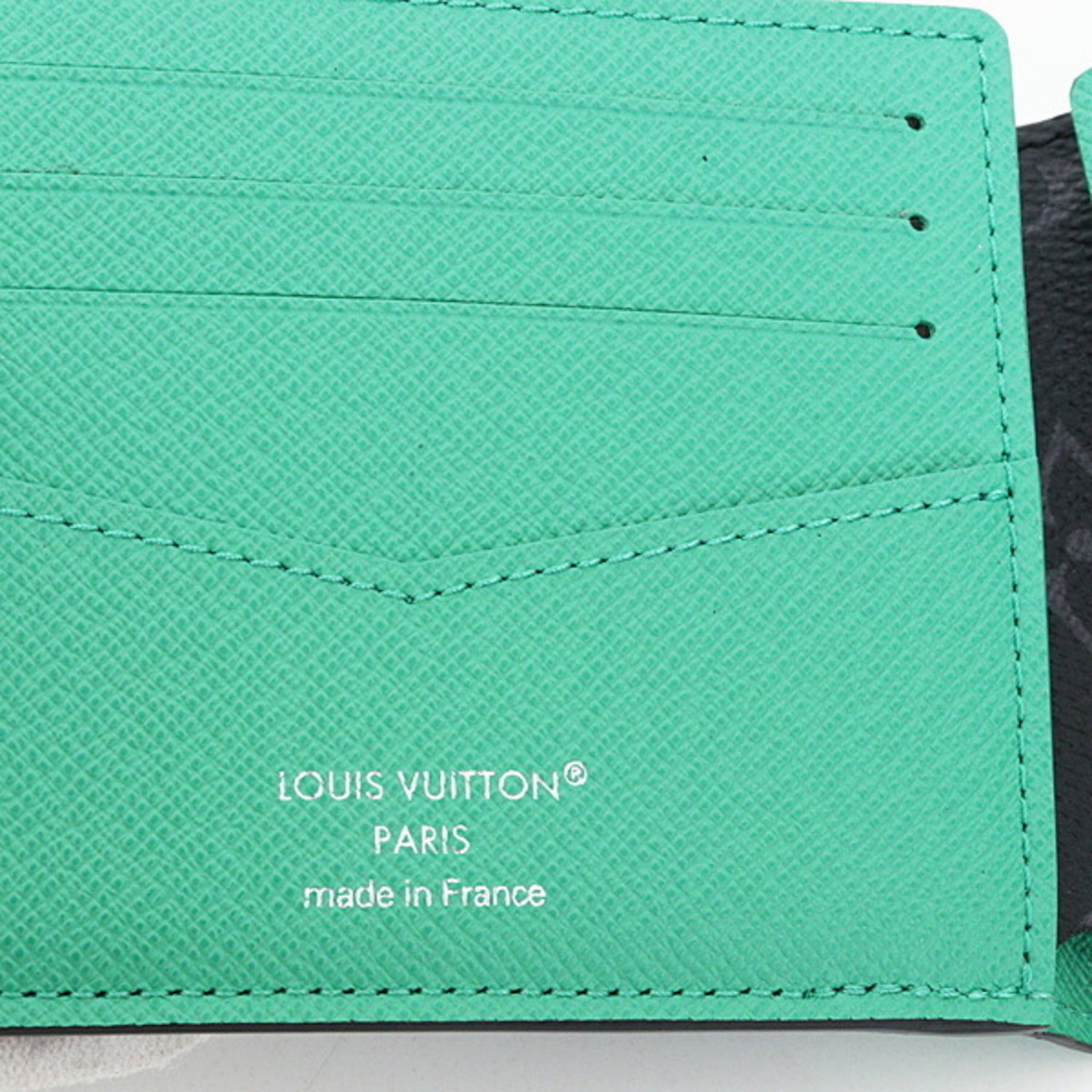 Monogram Eclipse Leather Louis Vuitton Bi Fold - 5