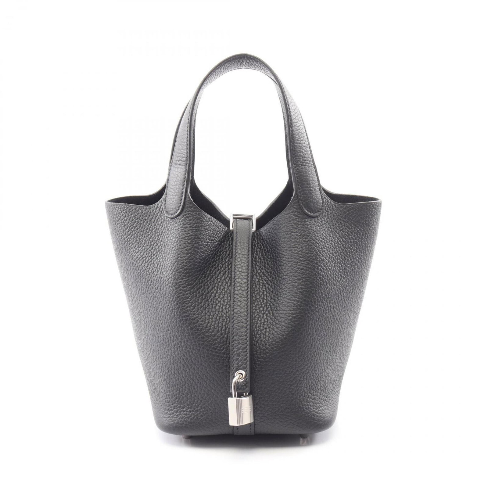 Clemence Leather Handbag Taurillon Hermes: Clemence Leather Handbag Taurillon Hermes Taurillon clemence leather is a distinctive material used in this black Clemence Leather Handbag, adding a touch of elegance to its design. Measuring 18.5cm