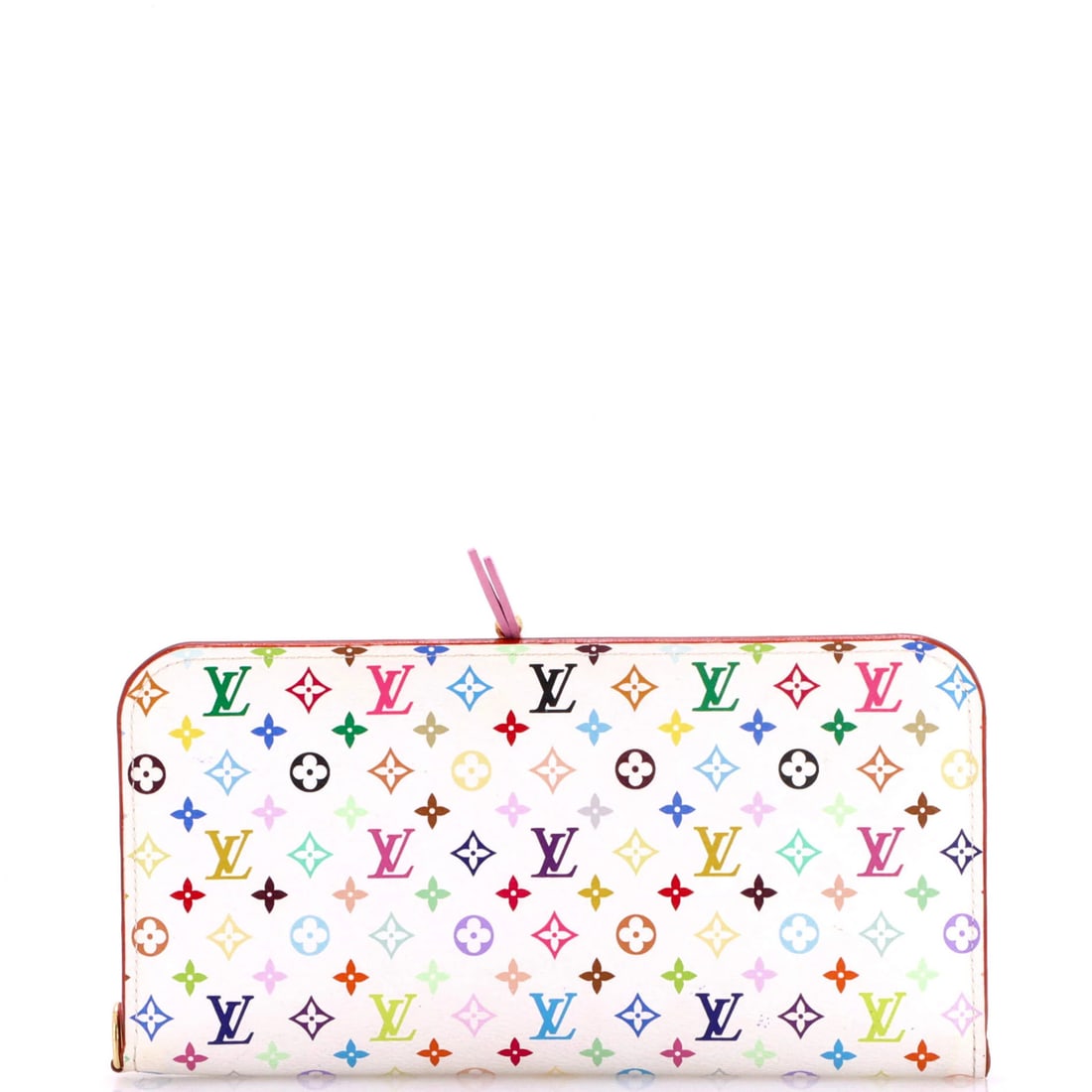 Louis Vuitton Insolite Wallet Monogram Multicolor: Louis Vuitton Insolite Wallet Monogram Multicolor The Louis Vuitton Insolite Wallet Monogram Multicolor boasts a vibrant multicolor exterior with a white canvas coated finish, adding a pop of color