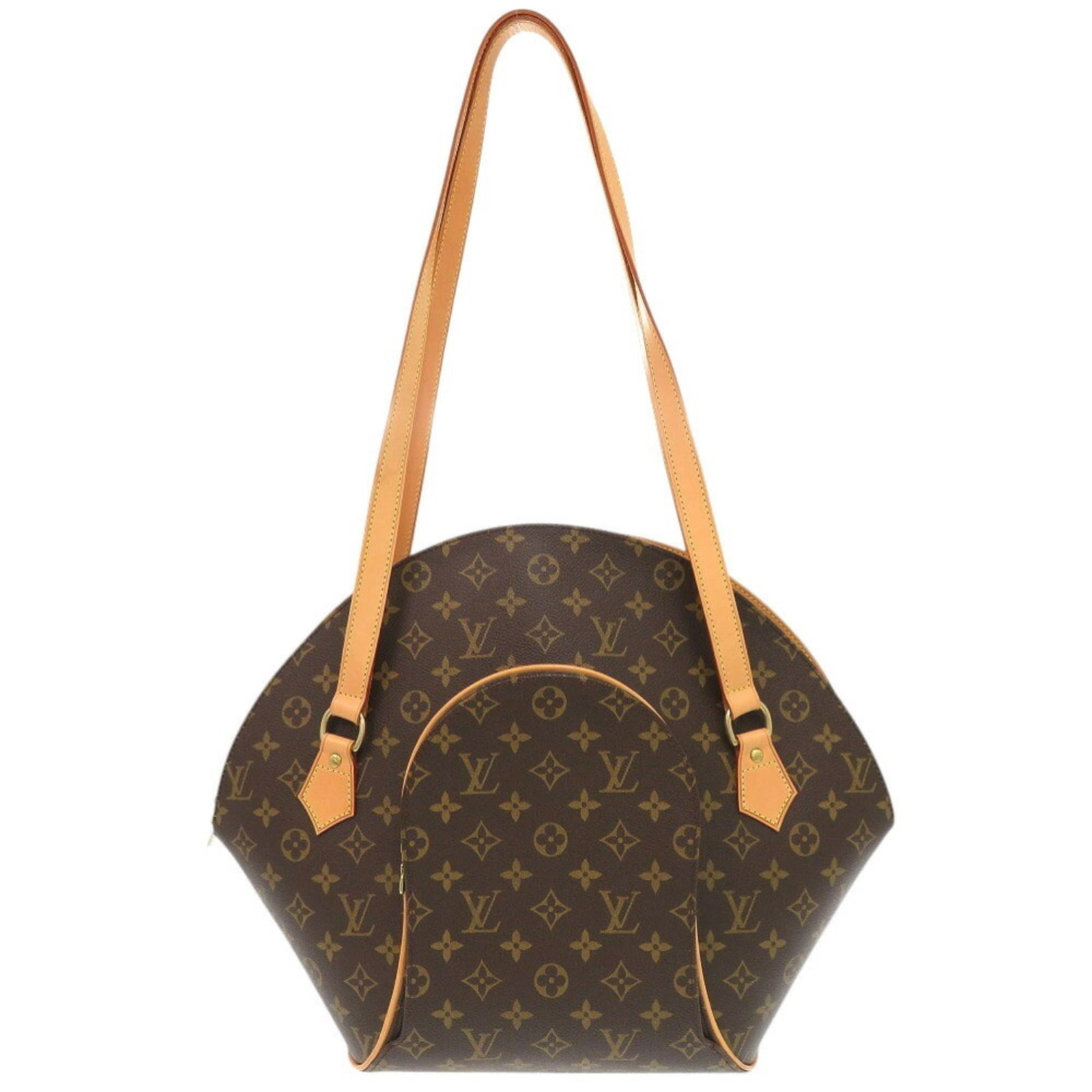 Louis Vuitton Monogram Tote: Louis Vuitton Monogram Tote Brown Louis Vuitton Monogram Tote Bag. Made from the iconic Monogram pattern, this classic tote bag features a timeless design with a brown color. With its compact size