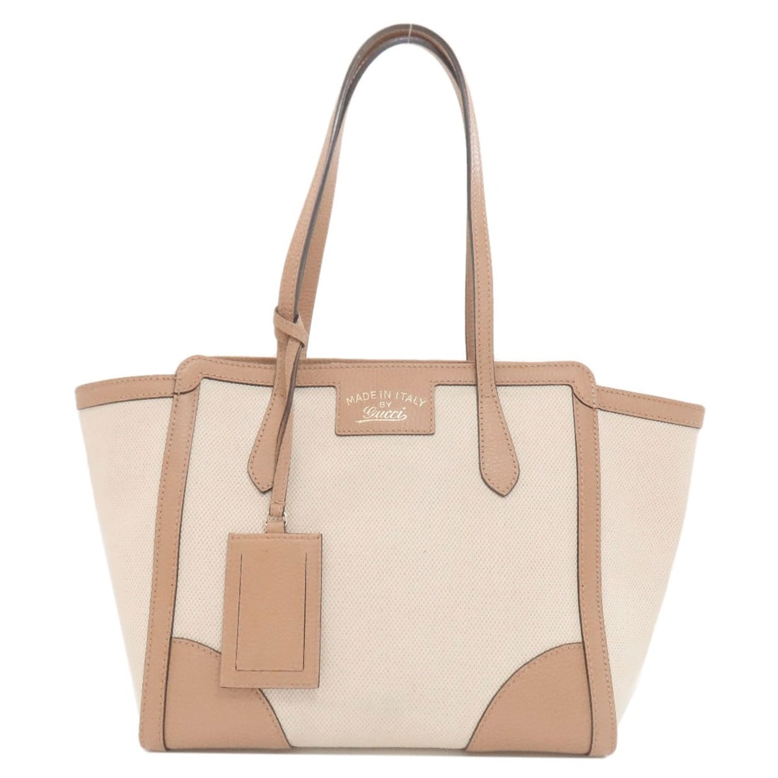 Tote Bag Canvas Swing 354408 Gucci: Tote Bag Canvas Swing 354408 Gucci Canvas tote bag from Gucci, featuring a beige exterior with a canvas material. The bag's style is a classic tote design, making it a versatile and timeless