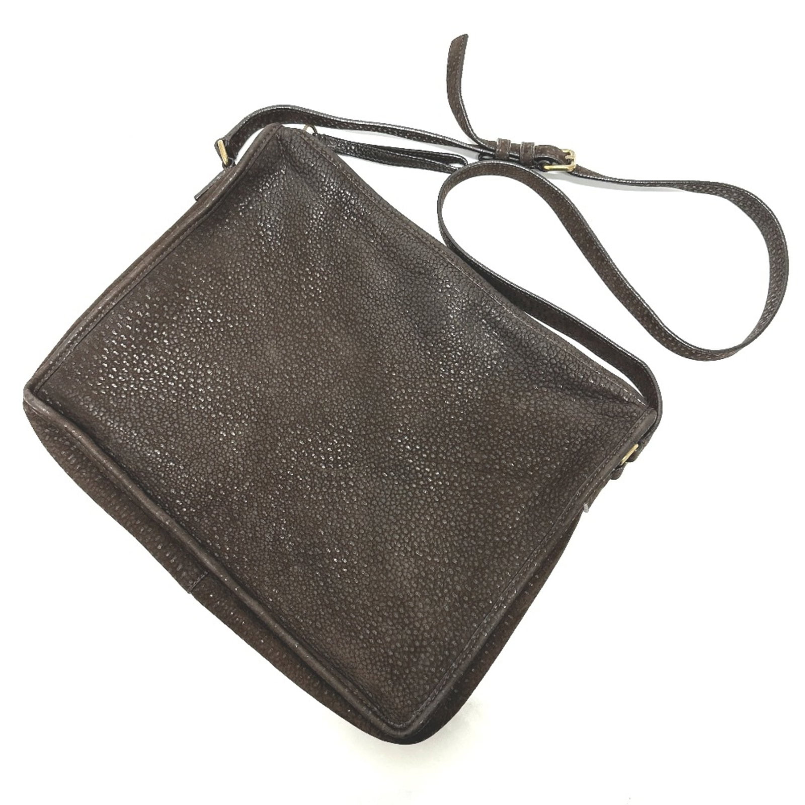 Shoulder Bag Leather Prada: Shoulder Bag Leather Prada This luxurious Prada shoulder bag is crafted from high-quality leather, featuring a classic brown color and sleek design. Measuring 35cm x 28cm x 6.5cm, it has a spacious