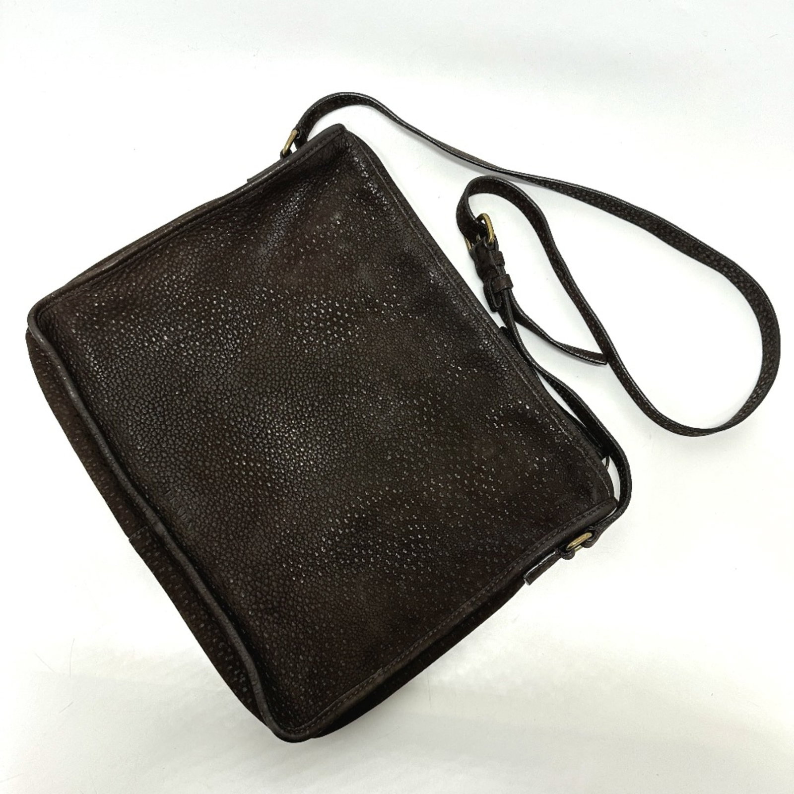 Shoulder Bag Leather Prada - 2