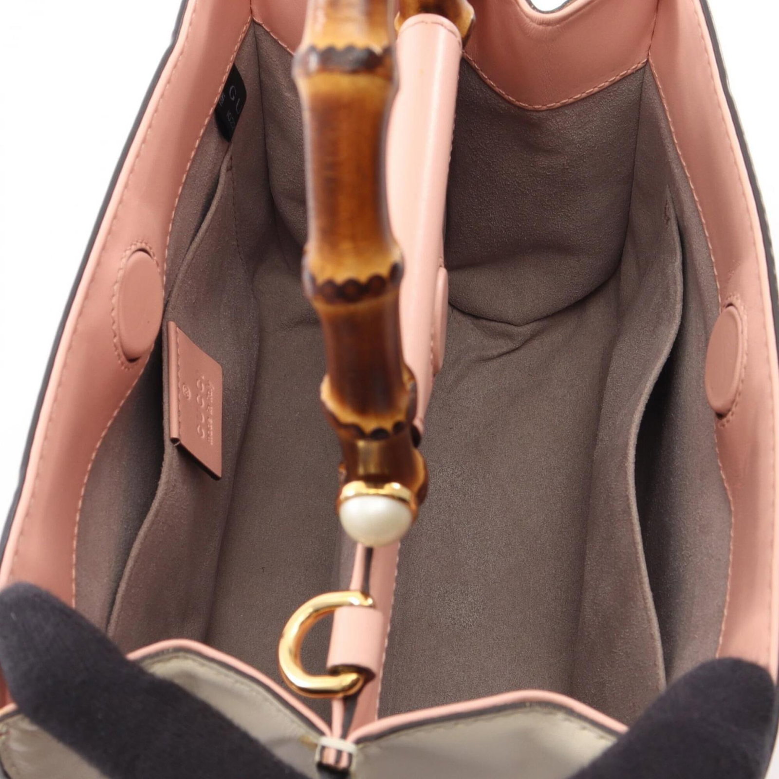 Handbag Leather Gucci - 3