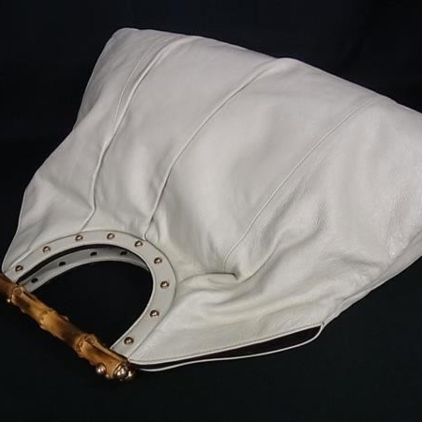 Handbag Leather Gucci - 3