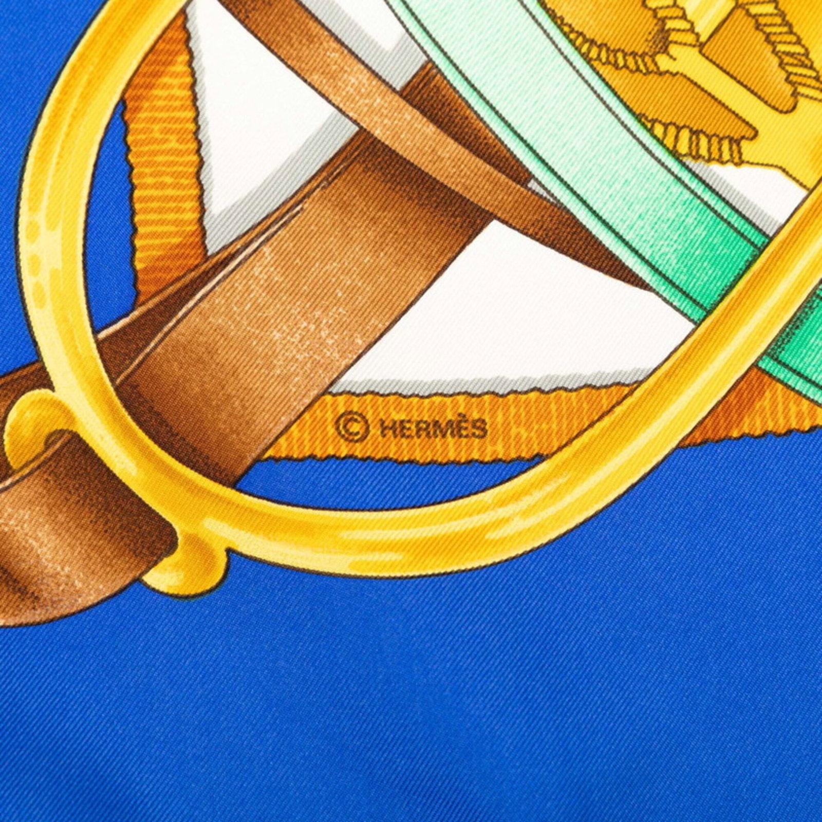 Silk Hermes Scarf - 5