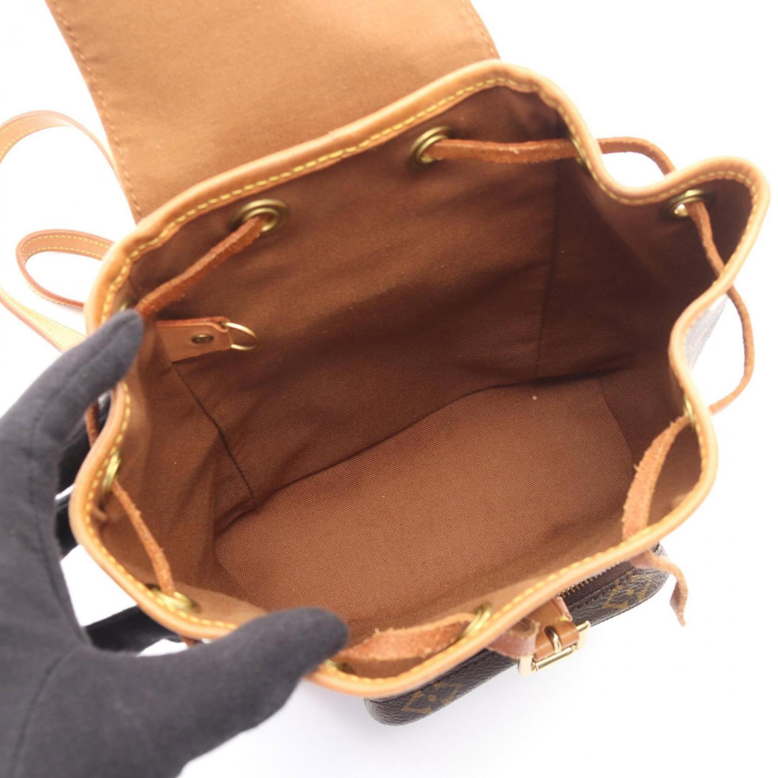Leather Monogram Handbag Backpack Louis Vuitton - 3