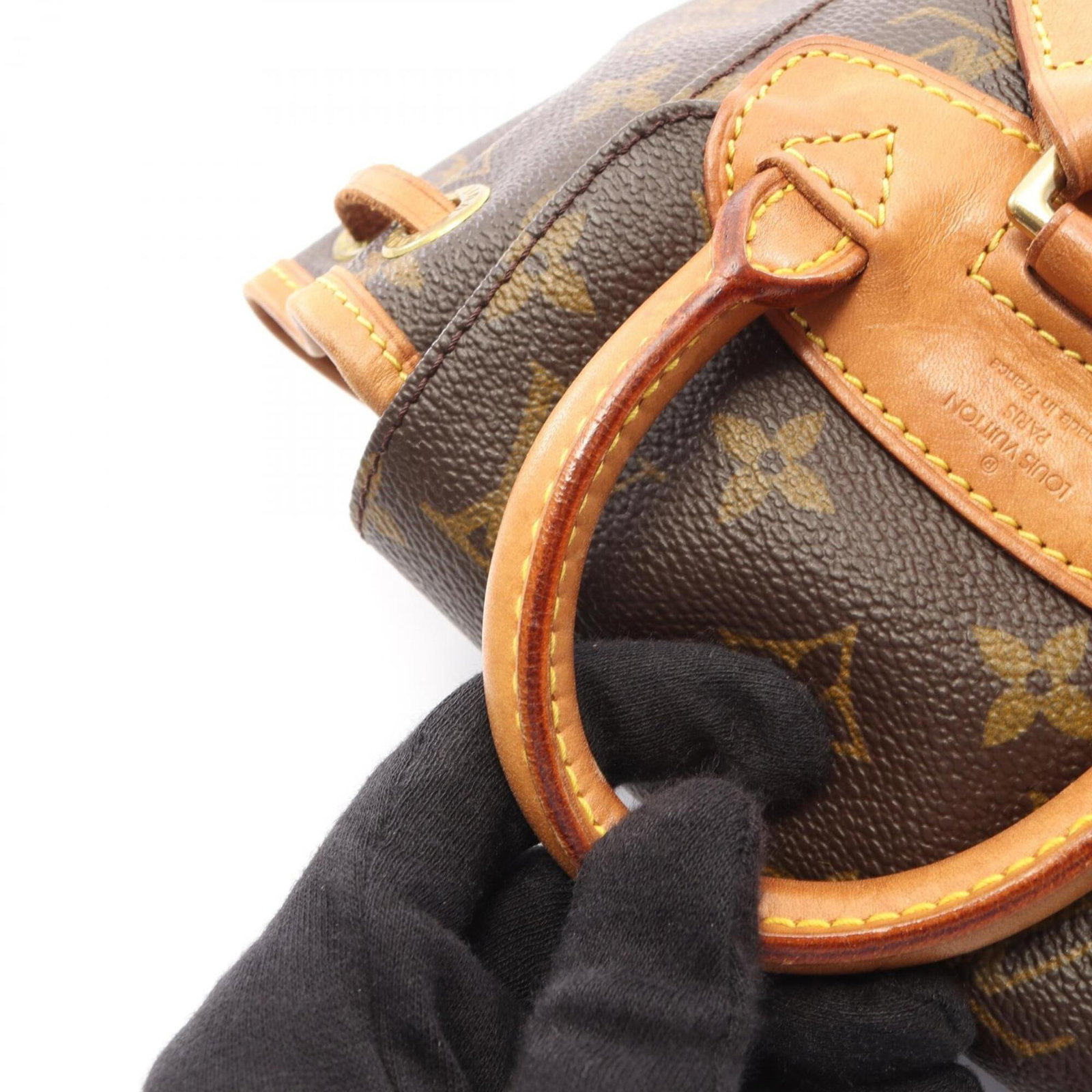 Leather Monogram Handbag Backpack Louis Vuitton - 8