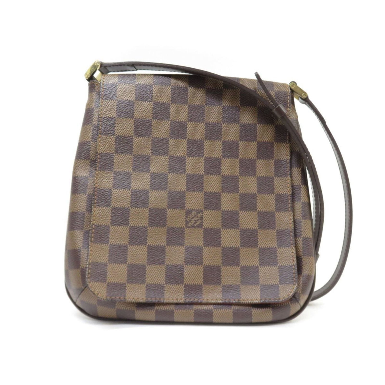 Shoulder Bag Damier Canvas By Louis Vuitton: Shoulder Bag Damier Canvas By Louis Vuitton Damier Canvas by Louis Vuitton shoulder bag in brown Ebene, featuring the iconic Damier pattern, is a stylish and timeless accessory. Made from