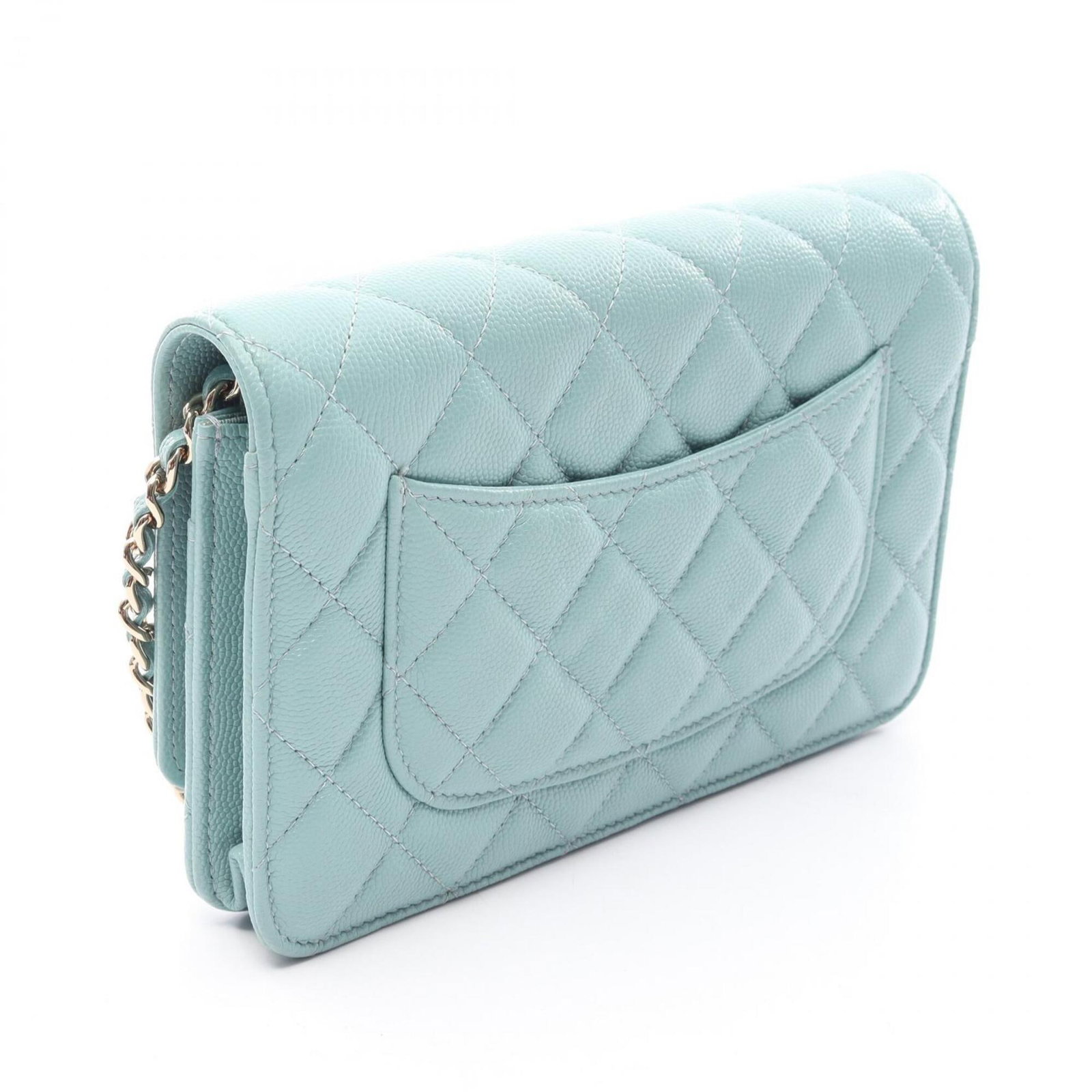 Calfskin Grained Shoulder Bag Handbag - 2