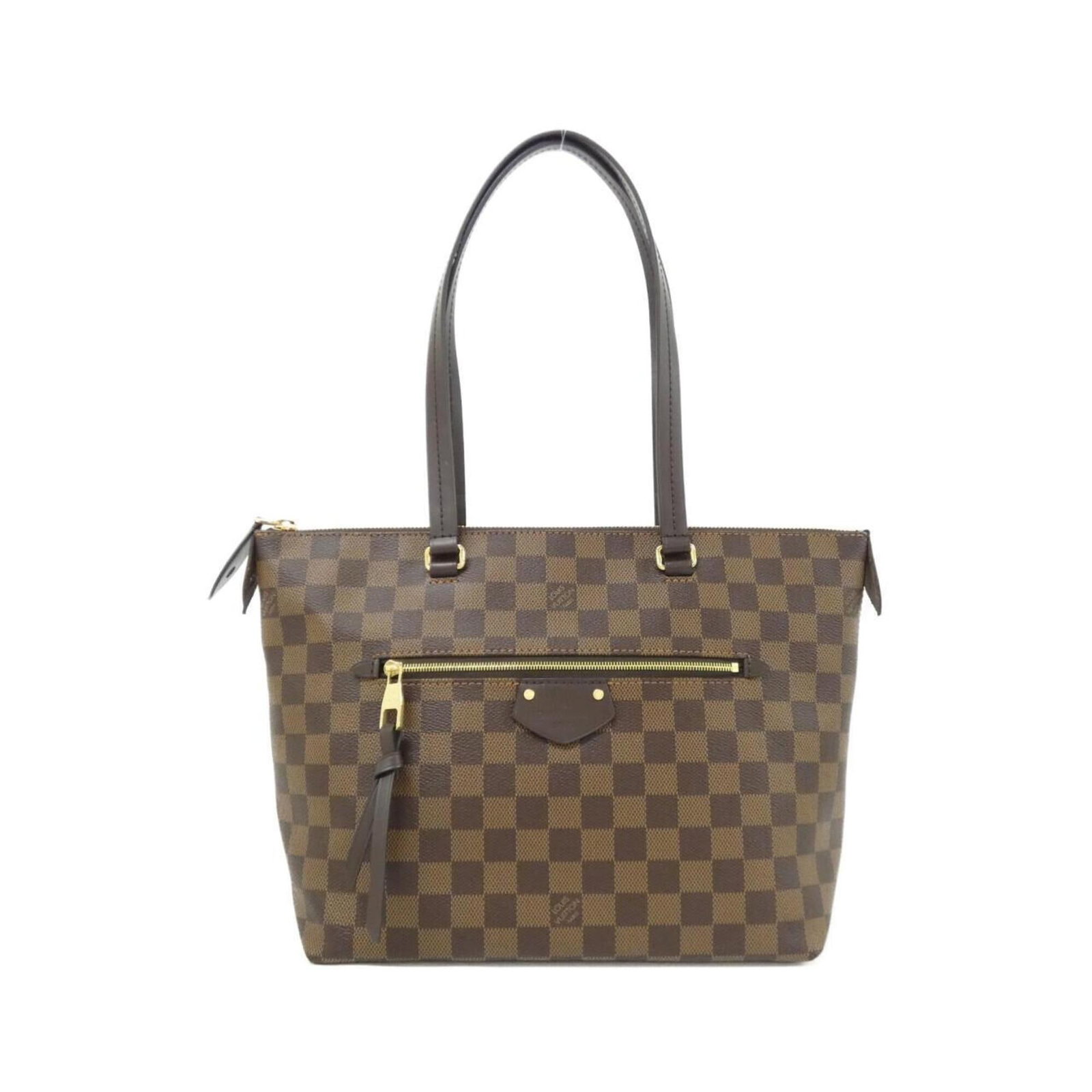 Damier Canvas Handbag Louis Vuitton: Damier Canvas Handbag Louis Vuitton Damier Canvas Handbag Louis Vuitton - A timeless piece of luxury, this handbag boasts the iconic Damier canvas design, a signature element of Louis Vuitton's