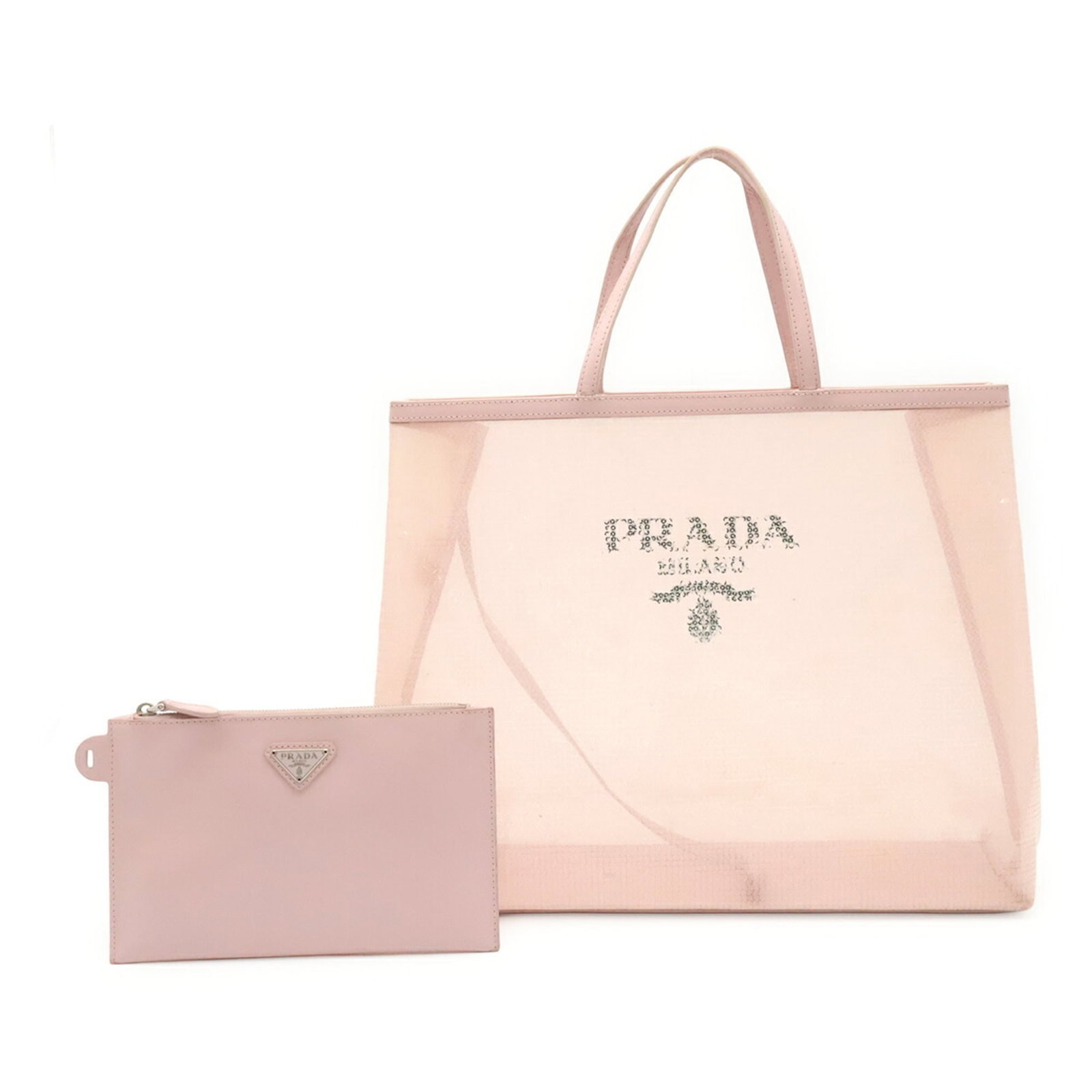 Spangles Prada Tote Bag Mesh - 2