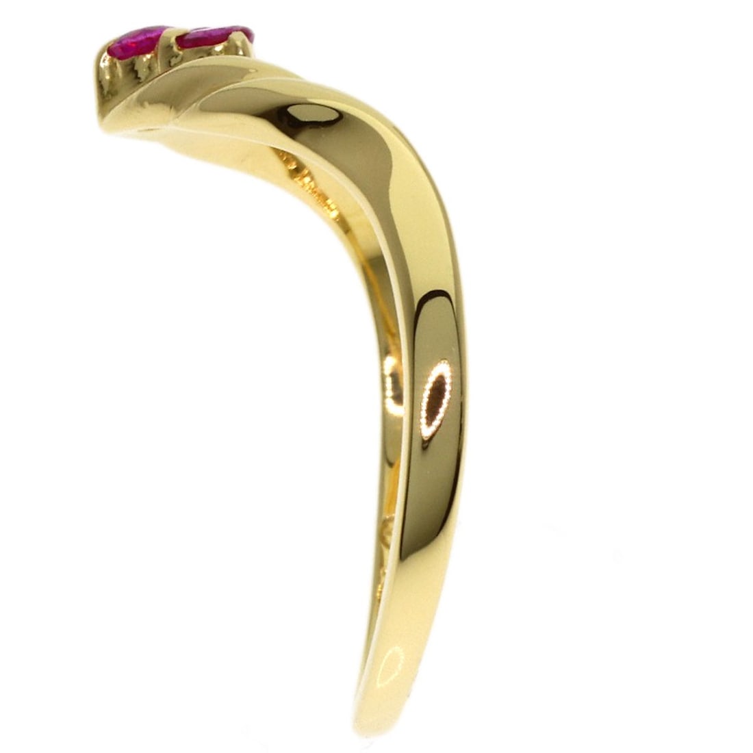 Ruby Ring K18 Yellow Gold Tasaki - 3