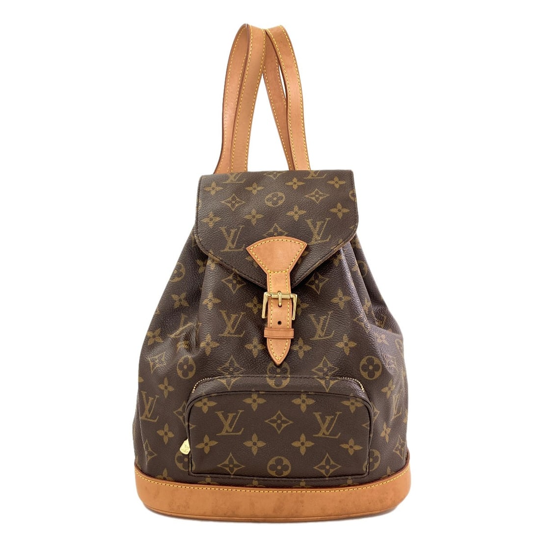 Louis Vuitton M51136 Montsourismm Backpack Daypack Monogram Canvas: Louis Vuitton M51136 Montsourismm Backpack Daypack Monogram Canvas Brown Monogram Canvas Backpack Daypack from LOUIS VUITTON. This A* Daypack features a classic design with a 11.8 inch height, 4.3