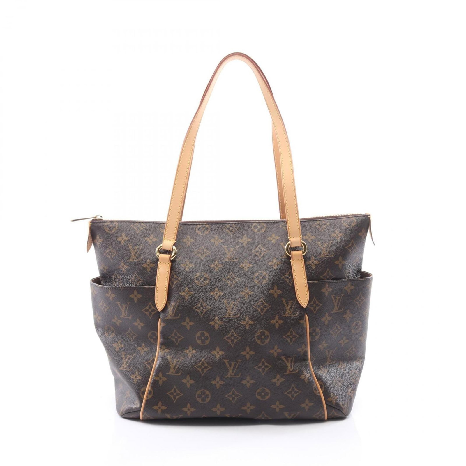 Canvas Leather Pvc Tote Bag Louis Vuitton: Canvas Leather Pvc Tote Bag Louis Vuitton Canvas Leather PVC Tote Bag in Brown, Louis Vuitton Style. This unique tote bag combines PVC, coated canvas, and leather materials, offering a distinctive