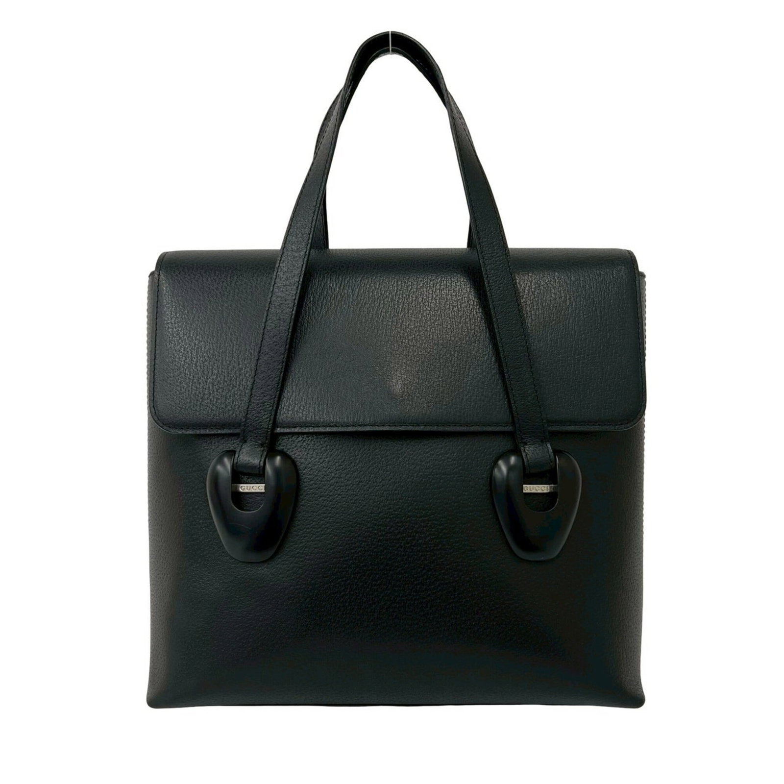 Tote Handbag Leather Gucci Bag: Tote Handbag Leather Gucci Bag Black leather Gucci tote bag with a classic design, measuring 31cm x 31cm x 10cm. This stylish bag features a timeless silhouette, perfect for everyday use. The sleek bl