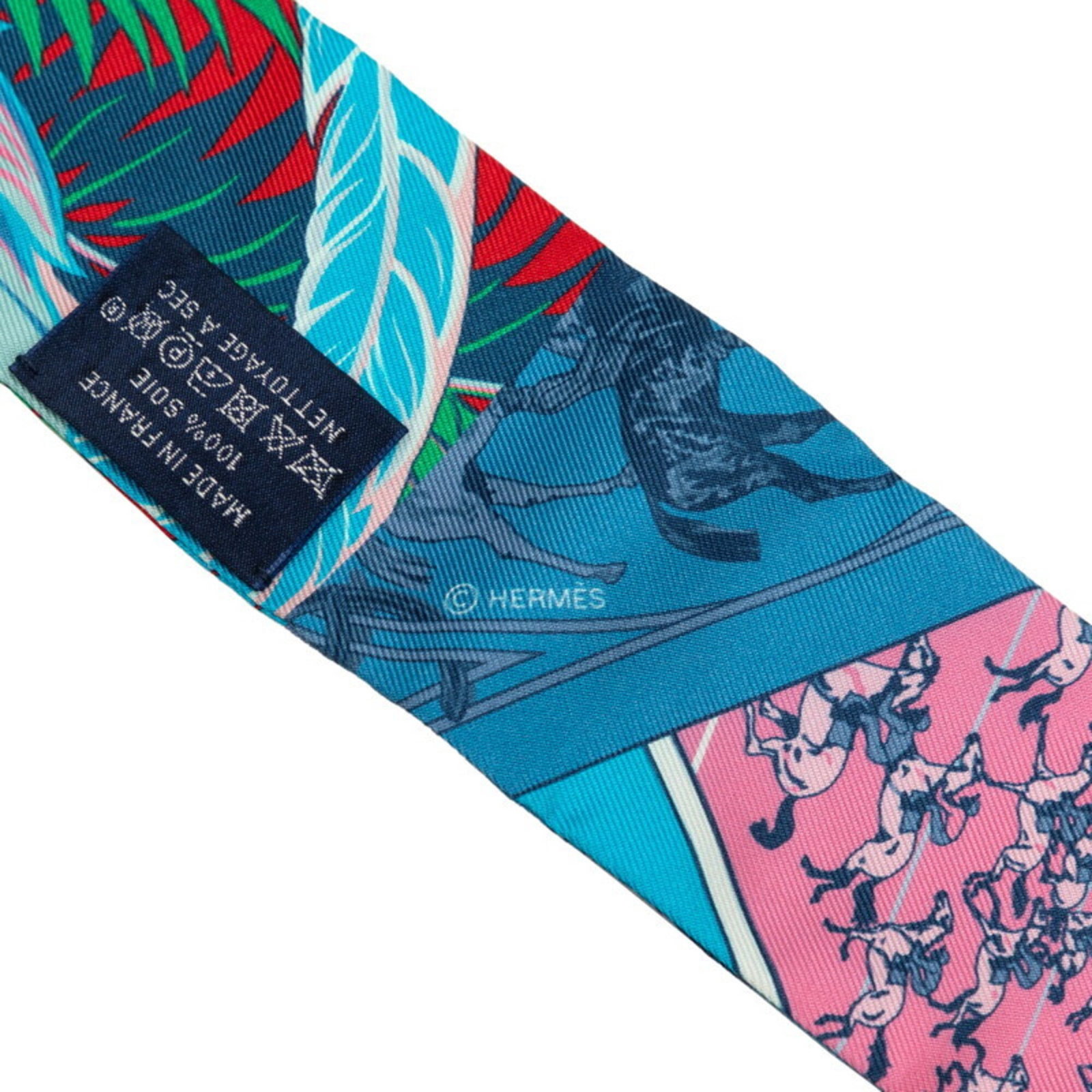 Silk Hermes Scarf - 3