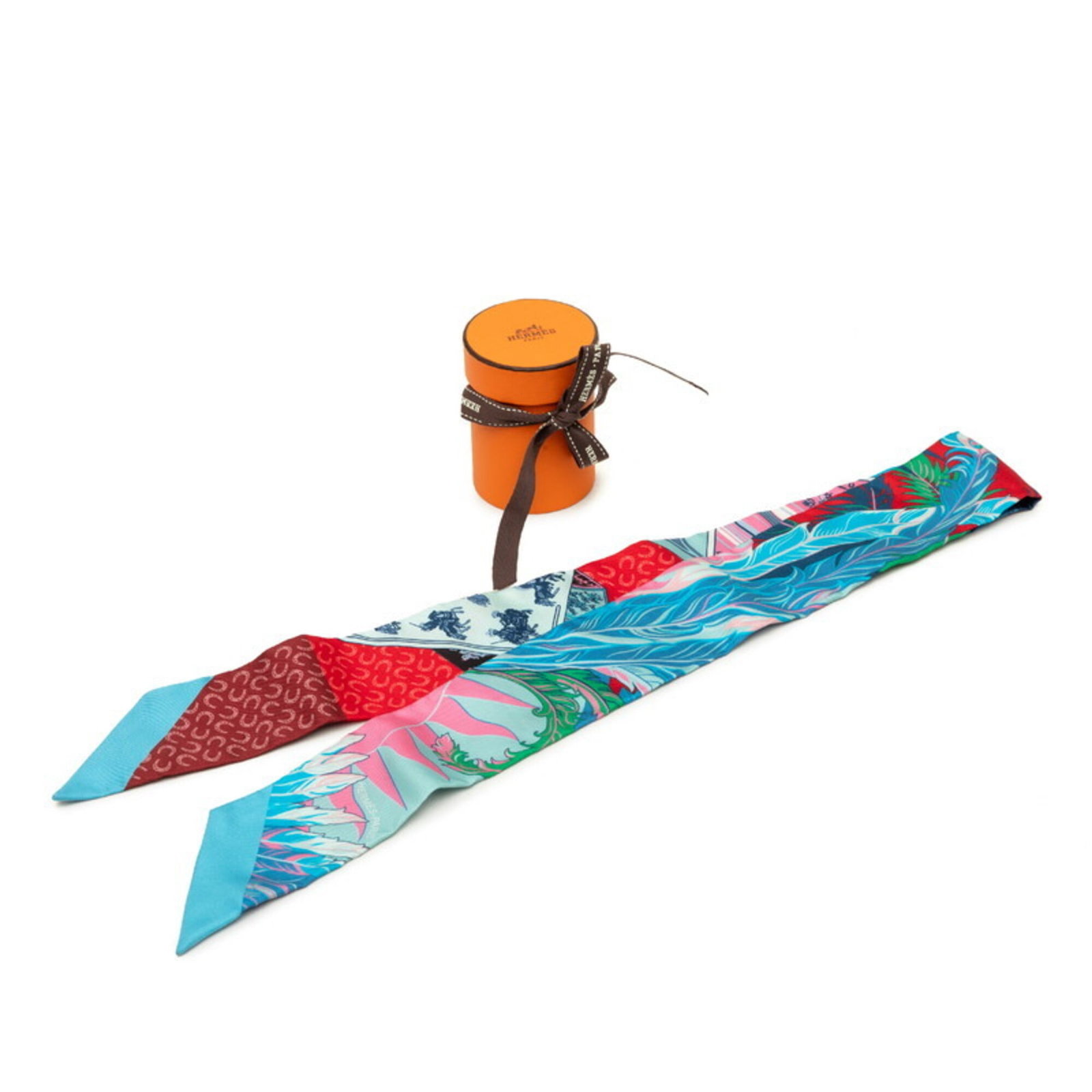 Silk Hermes Scarf - 5
