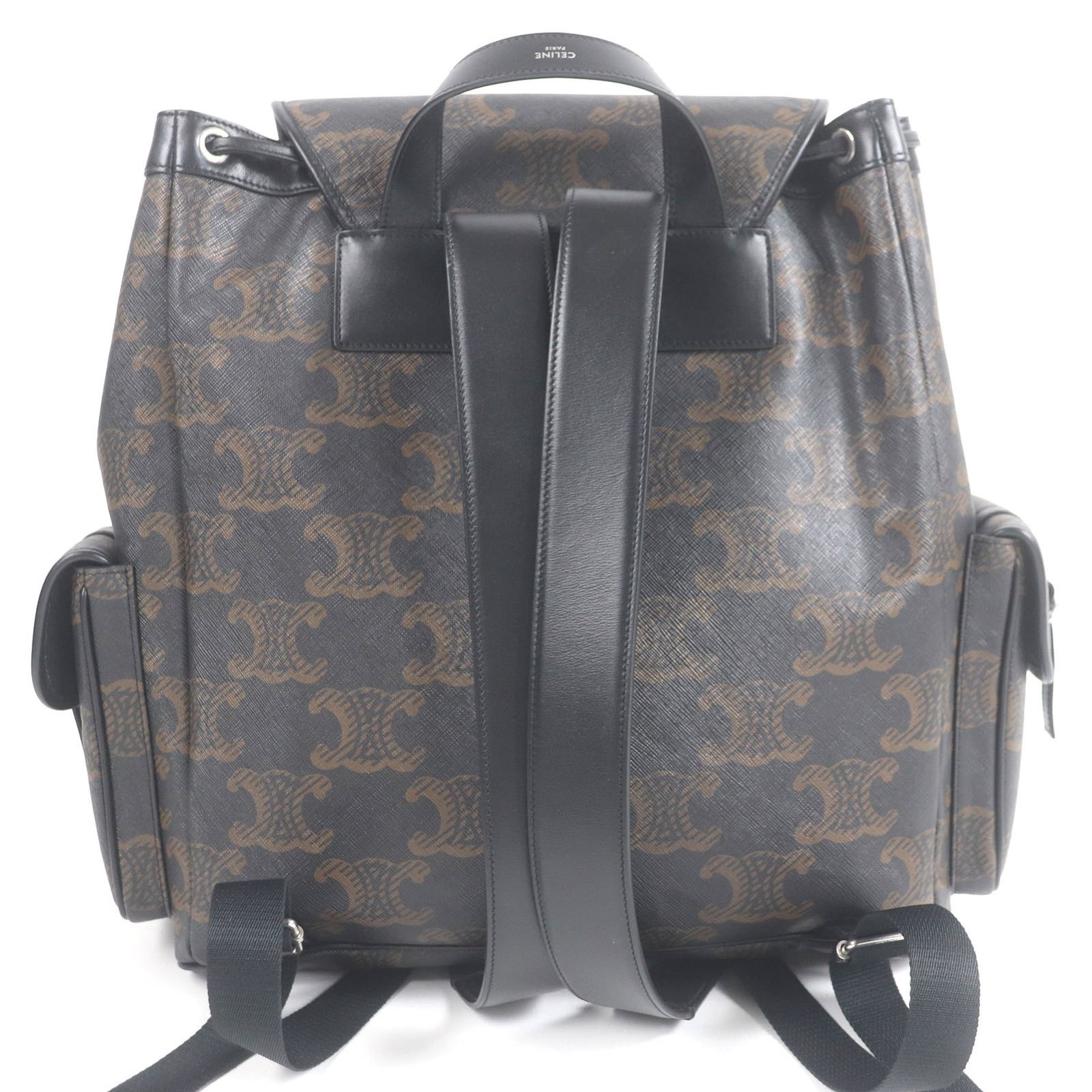 Coated Canvas Backpack Celine - 4