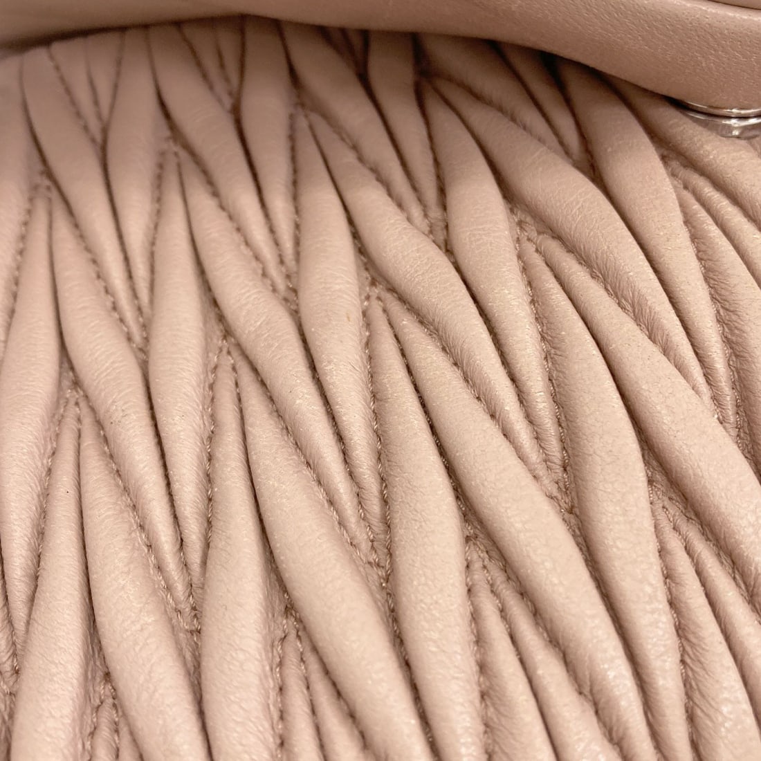Chainshoulder Bag Leather Miumiu - 12