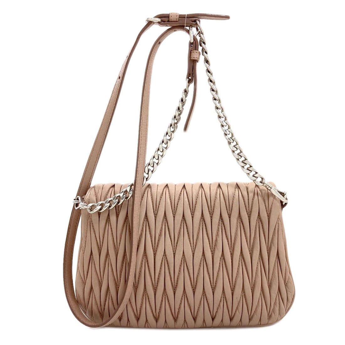 Chainshoulder Bag Leather Miumiu - 2