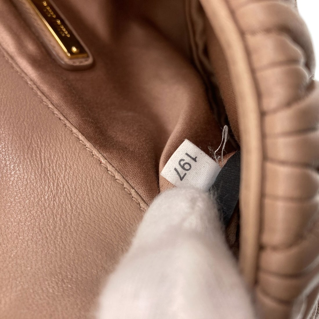 Chainshoulder Bag Leather Miumiu - 7