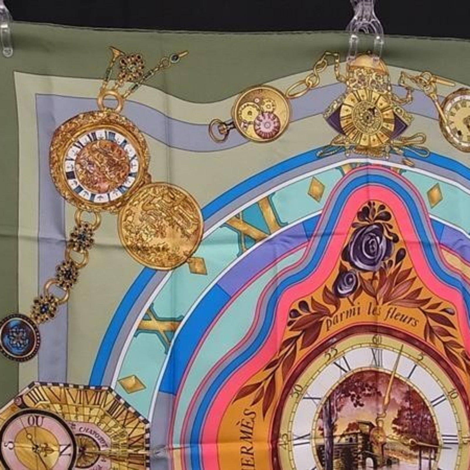 Silk Hermes Scarf - 2