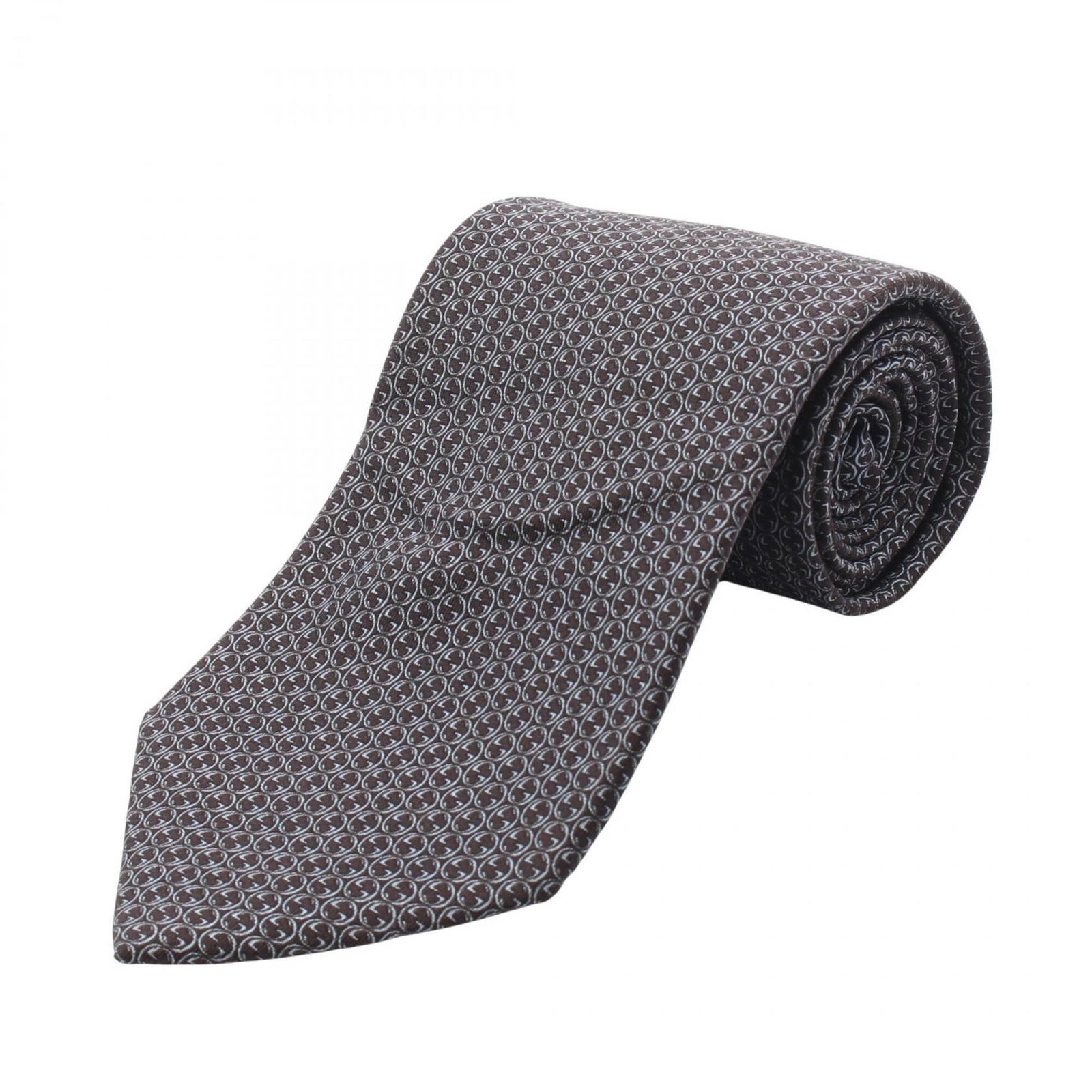Silk cravat Gucci: Silk cravat Gucci Silk cravat in blue and brown hues, measuring 147.5cm in length, crafted from high-quality silk material. This Gucci cravat boasts a classic design, making it a stylish addition to a