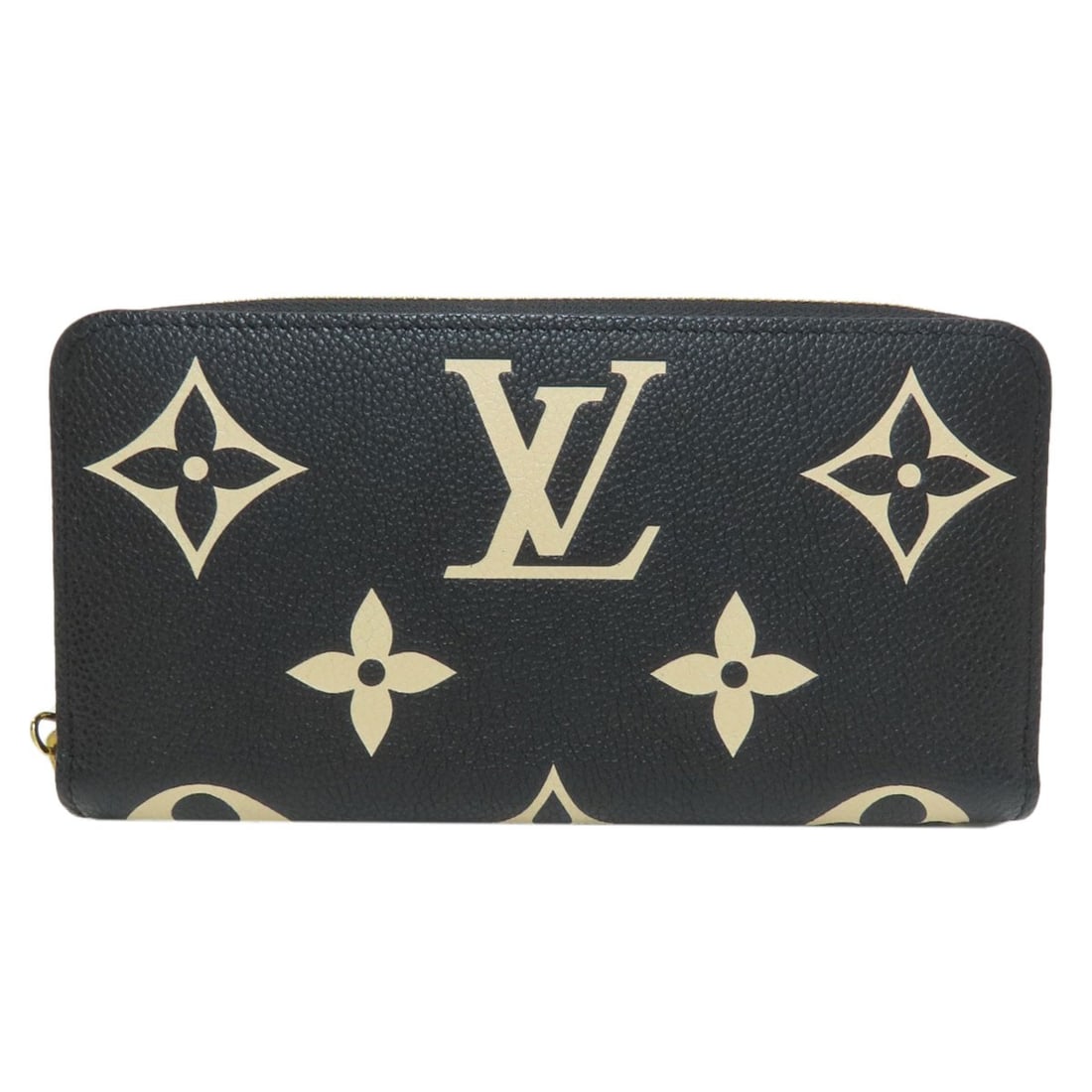M80481 Empreinte Zippy Wallet Long Wallet With Coin Pocket: M80481 Empreinte Zippy Wallet Long Wallet With Coin Pocket Black Empreinte zipped long wallet with a coin pocket, characteristic of Louis Vuitton's style, features a classic design with a practical