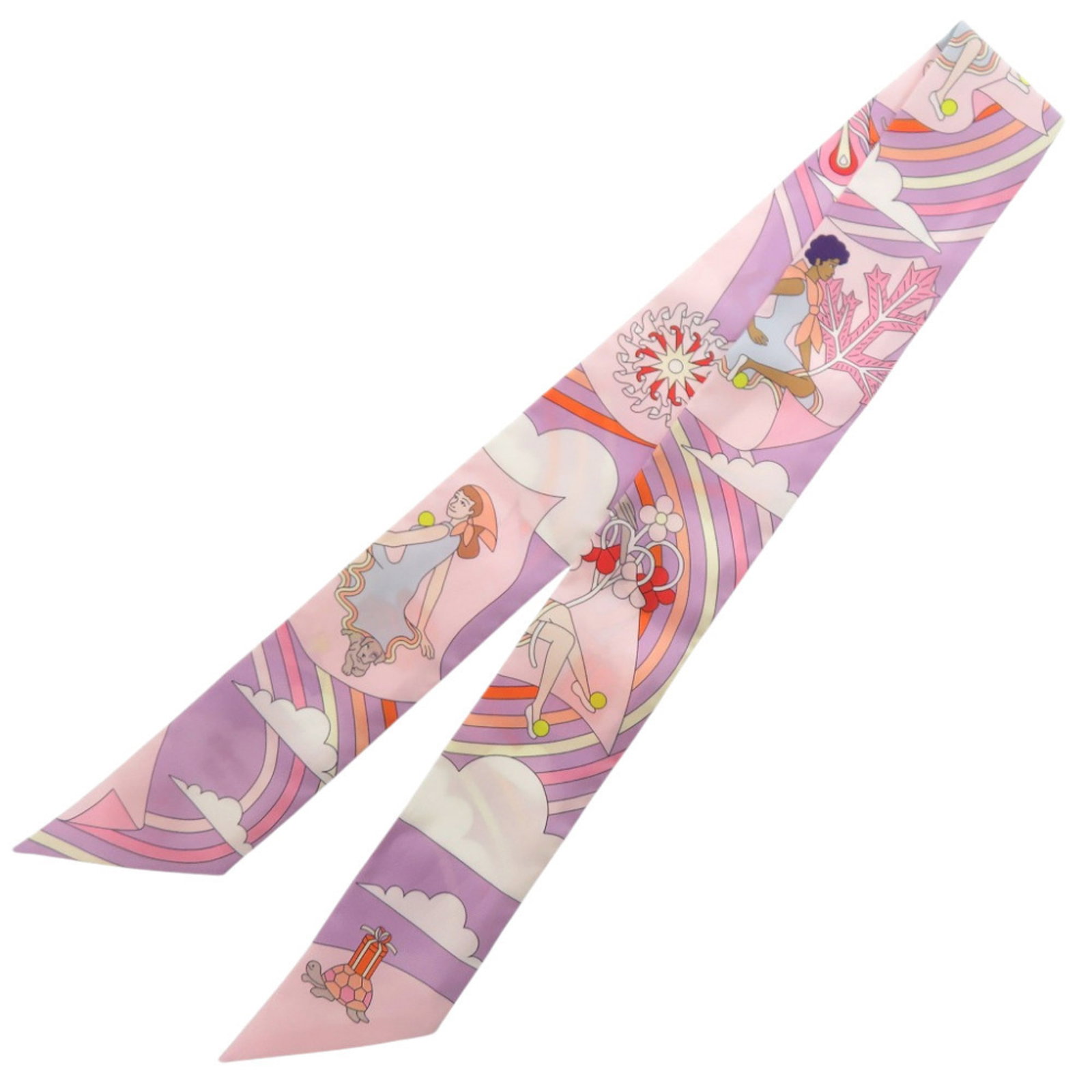 Silk Hermes Scarf - 2