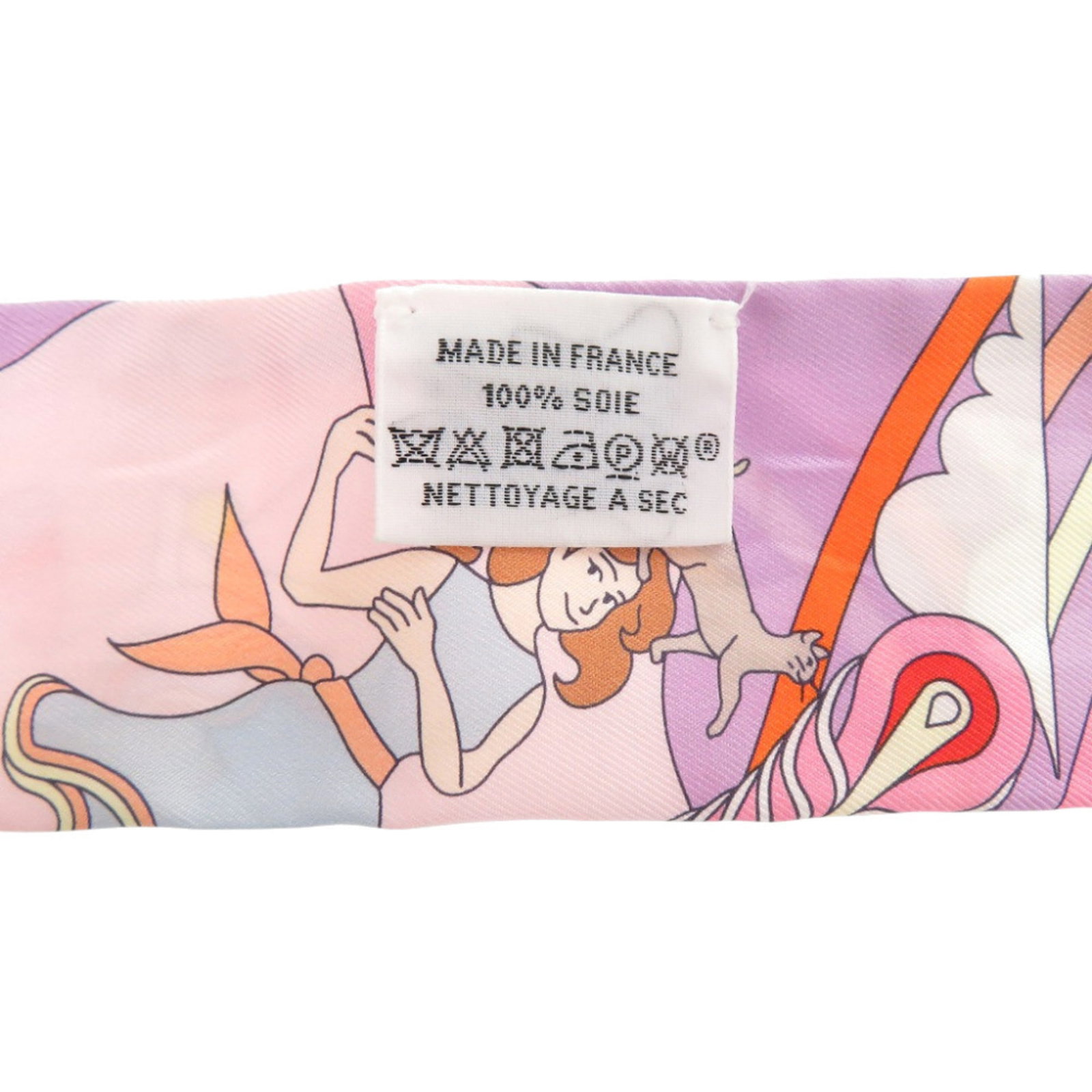 Silk Hermes Scarf - 4