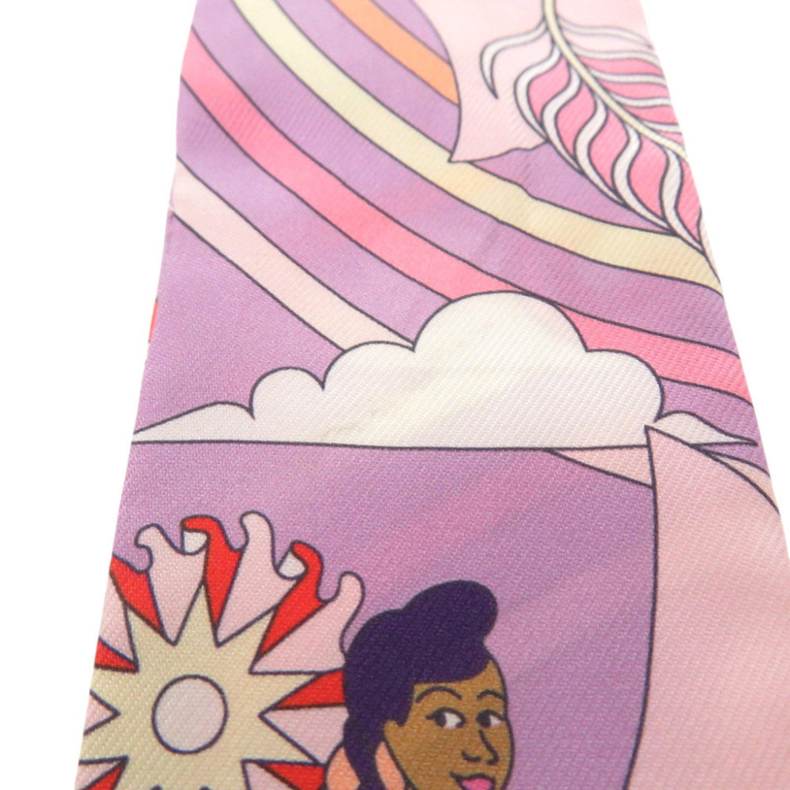 Silk Hermes Scarf - 5