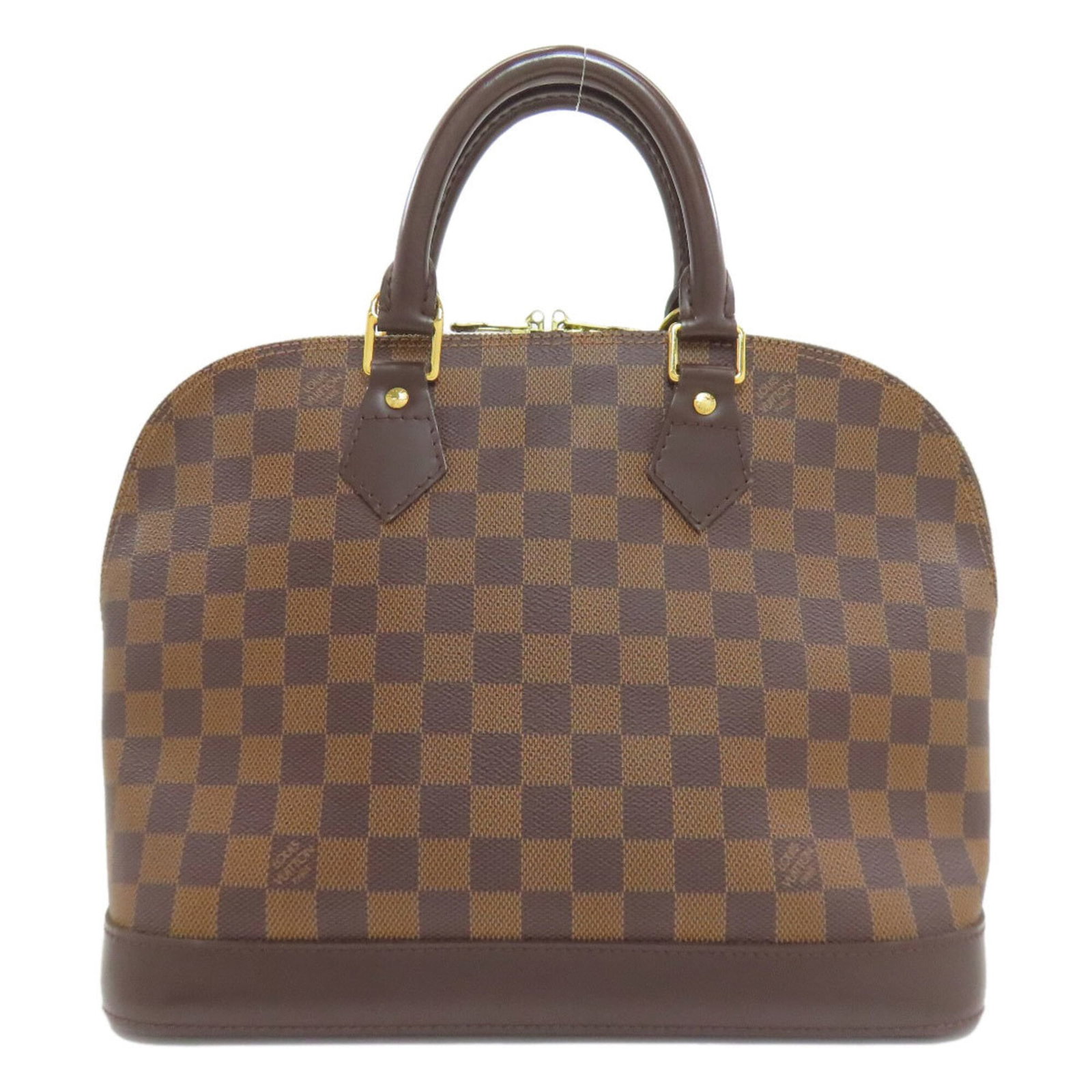 Damier Canvas Handbag Louis Vuitton: Damier Canvas Handbag Louis Vuitton Damier Canvas Handbag Louis Vuitton is a classic women's handbag made from high-quality Damier Canvas material in a timeless brown color. Measuring 25cm x 30cm x