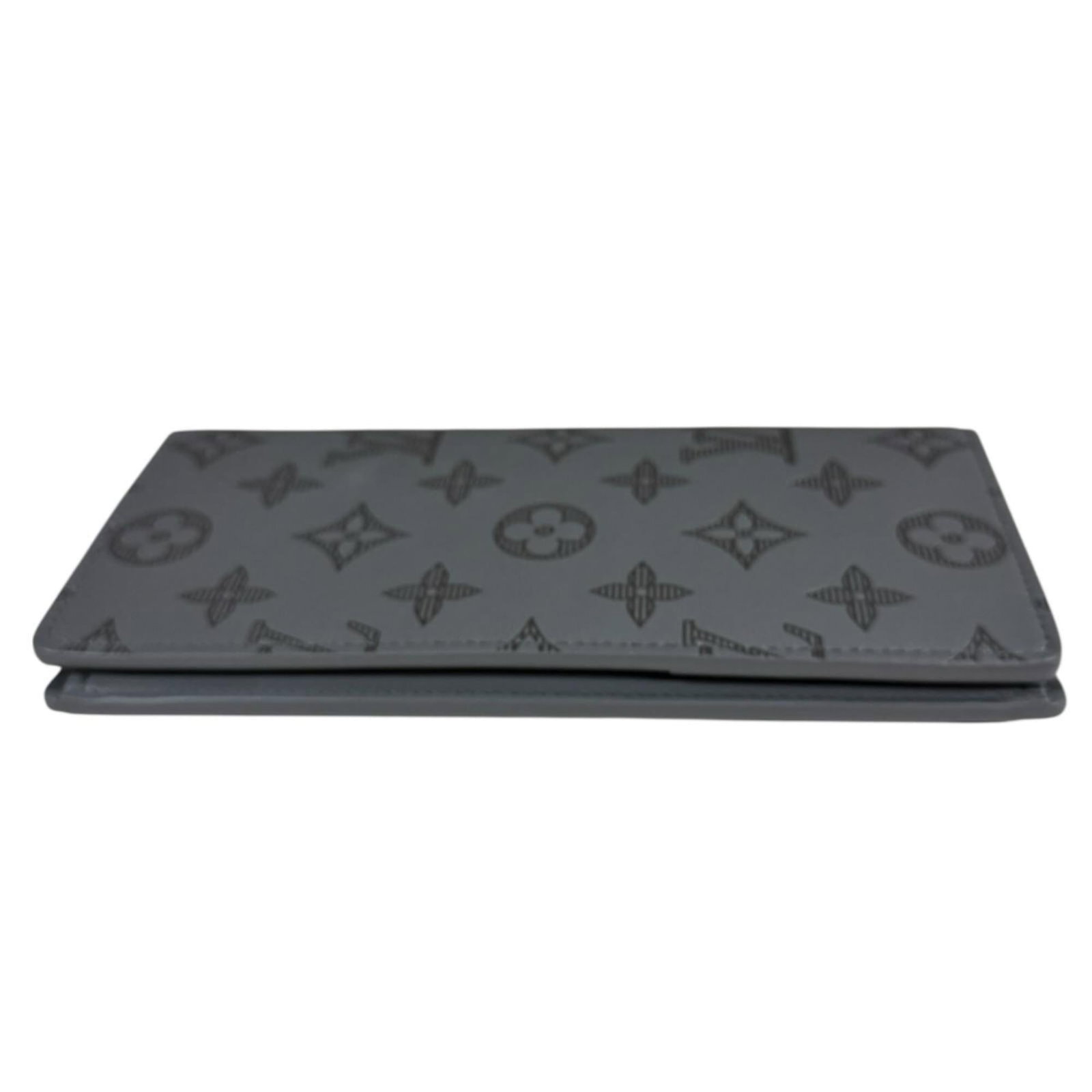 Shadow Monogram Bi Fold Vuitton Long Wallet - 5