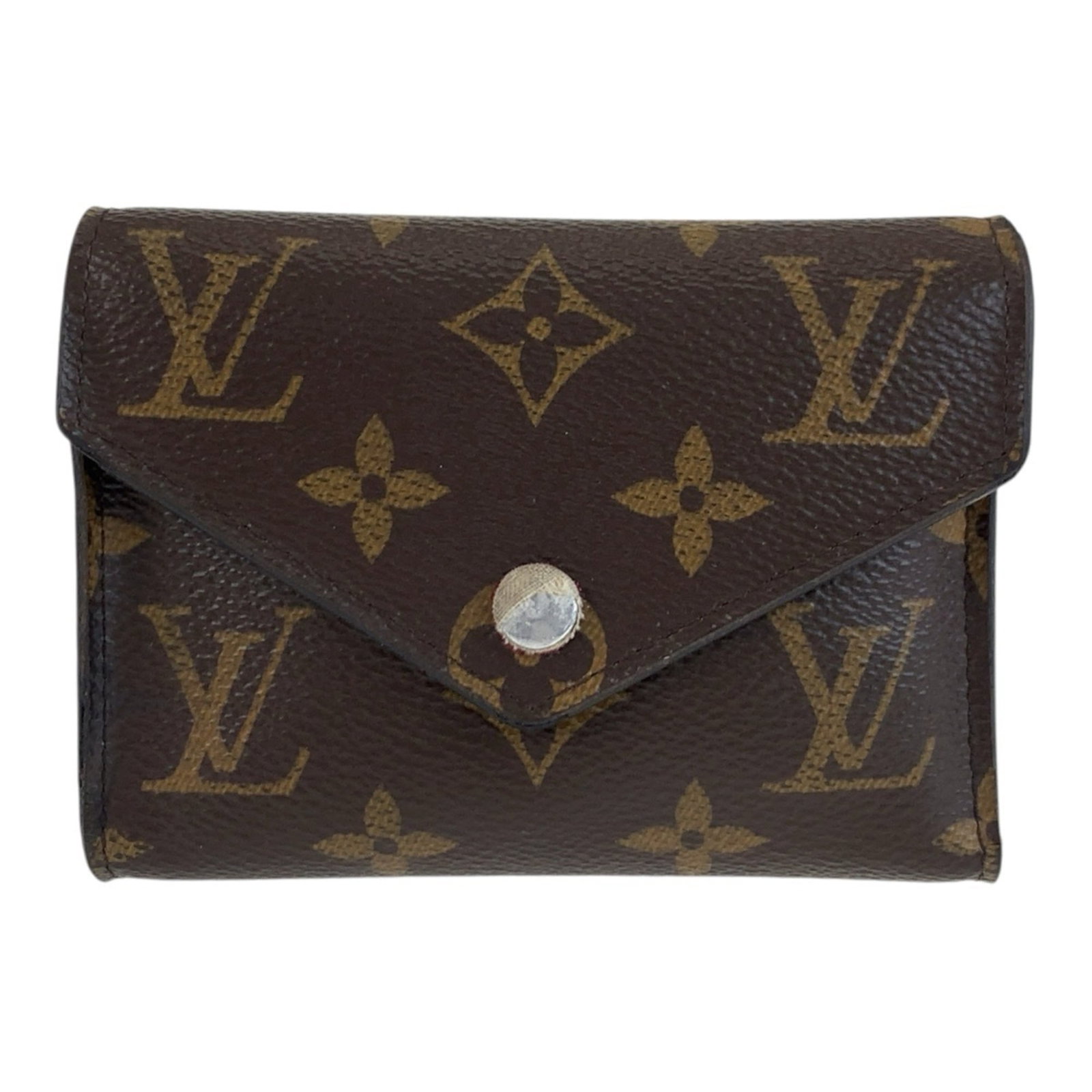Louis Vuitton Wallet Tri Fold Pvc: Louis Vuitton Wallet Tri Fold Pvc Brown Louis Vuitton Wallet Tri Fold Pvc, 9cm x 12cm x 2.5cm, features the iconic Monogram pattern, made from high-quality PVC material. This stylish tri-fold wallet