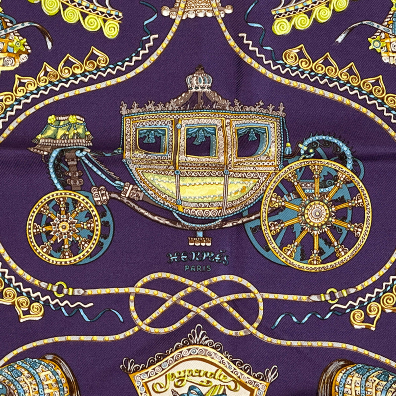 Silk Hermes Scarf - 2