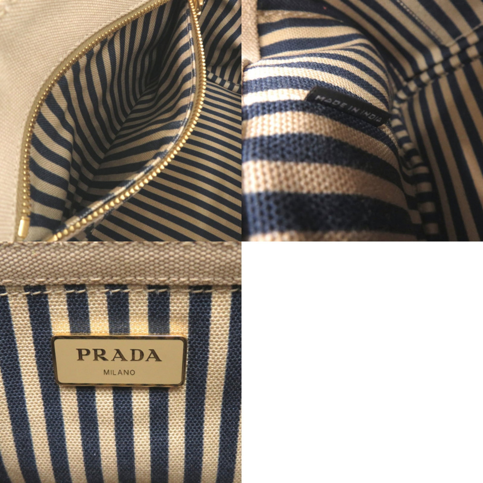 Canvas Prada Tote - 10