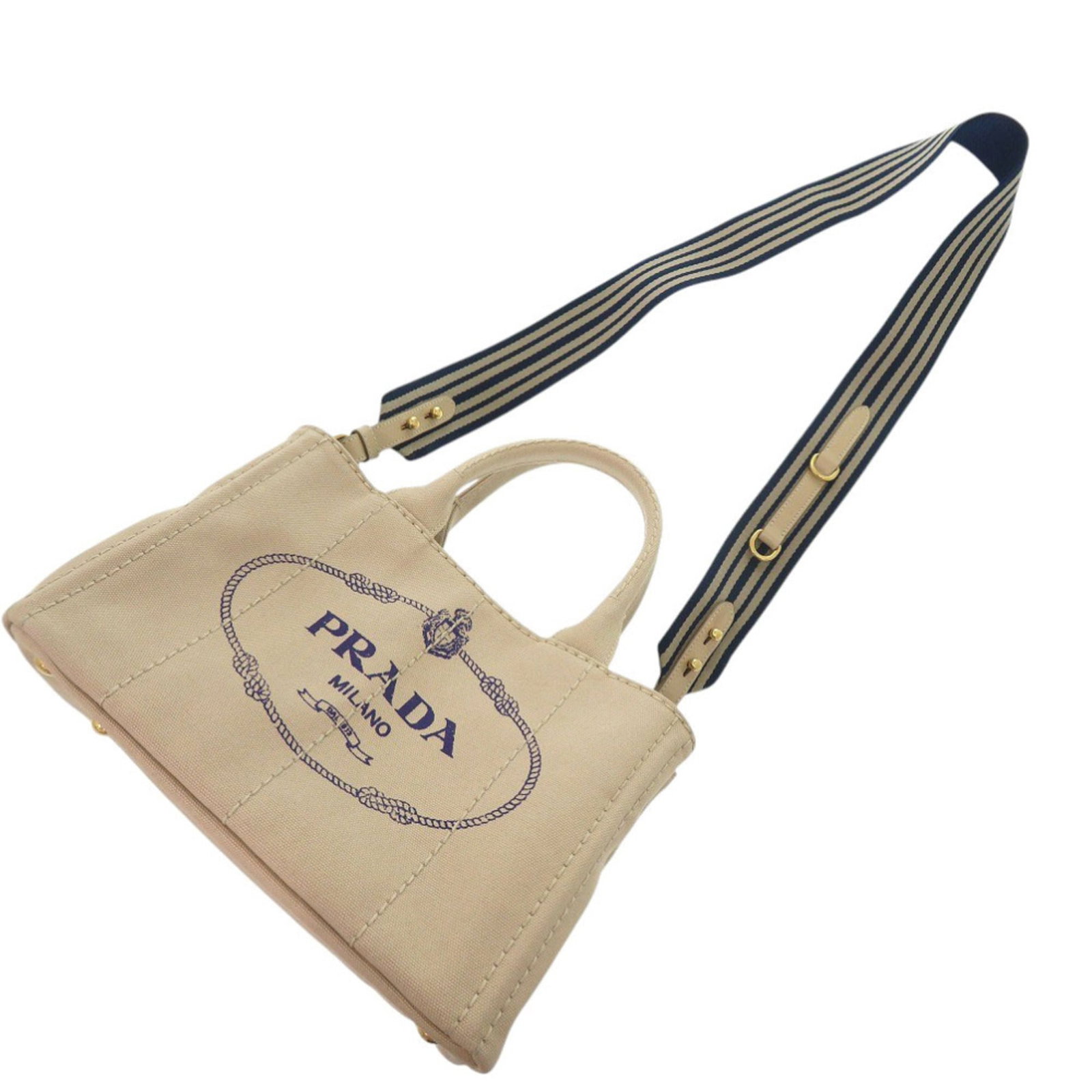 Canvas Prada Tote - 3
