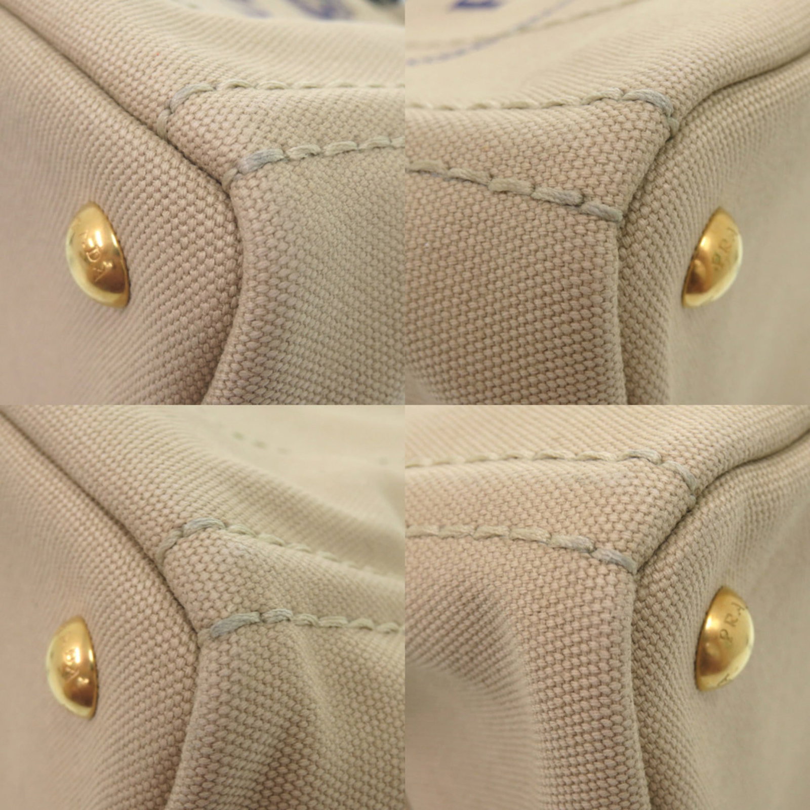 Canvas Prada Tote - 4