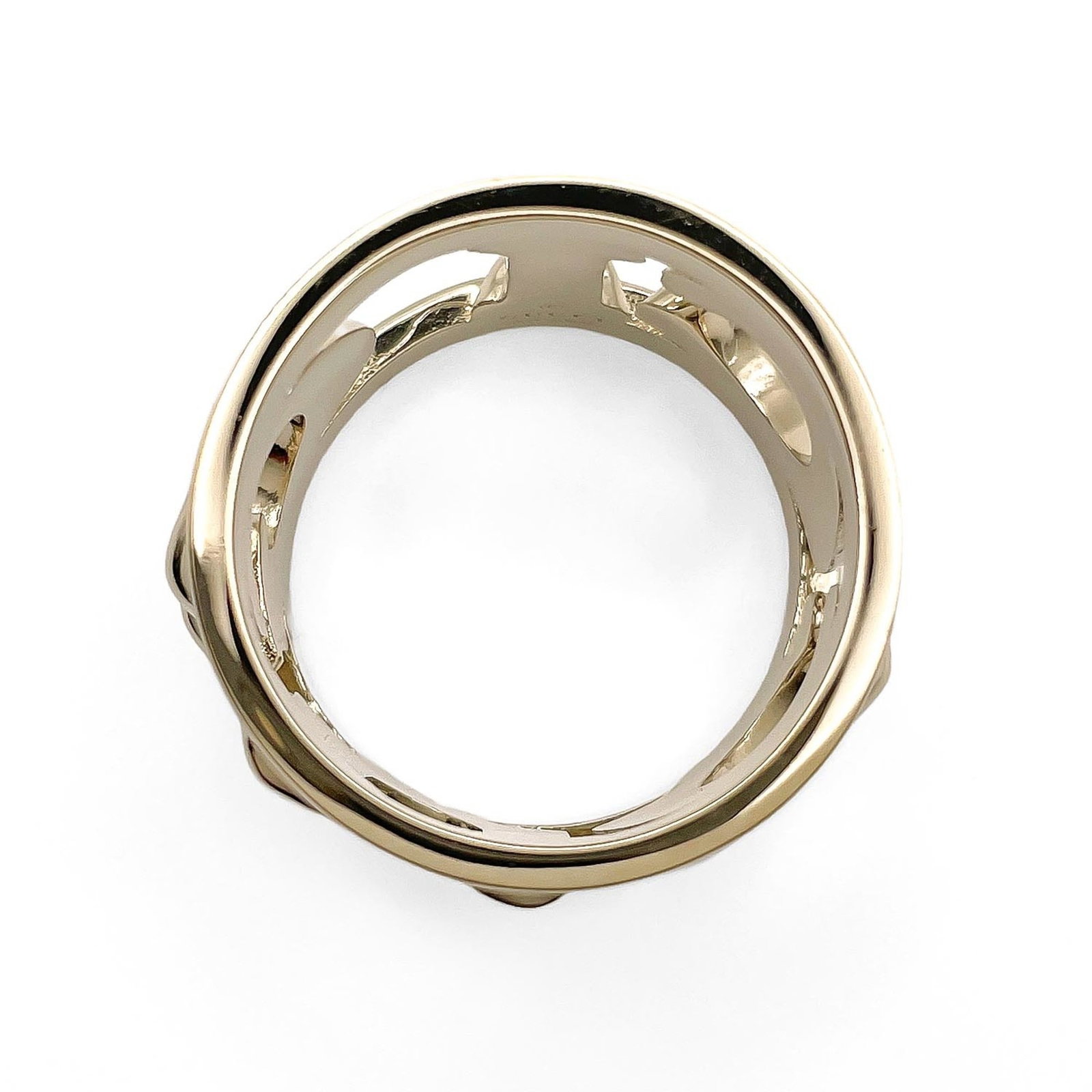 Metal Gucci Scarf Ring - 5