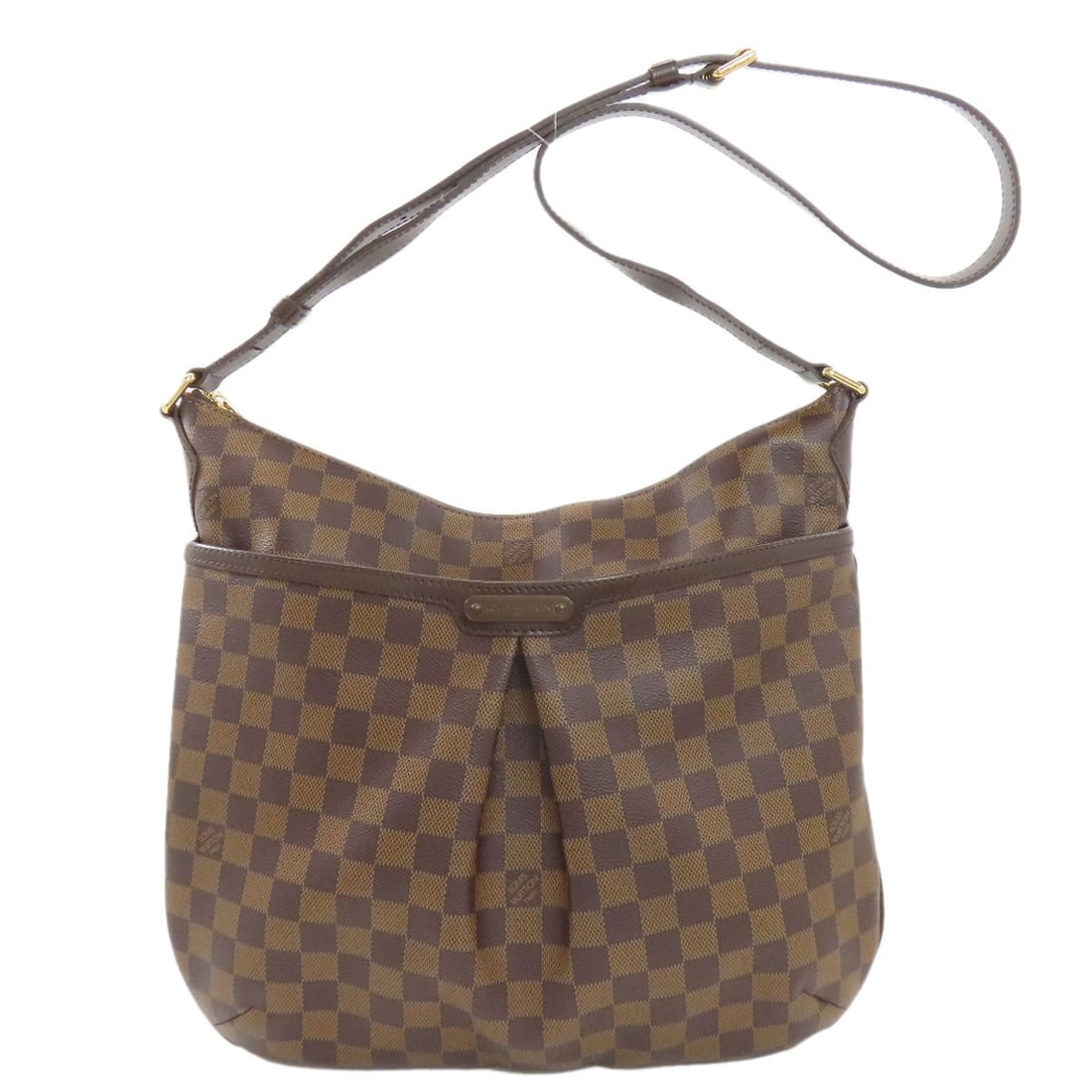 Canvas Damier Bag Shoulder Bloomsbury Louis Vuitton: Canvas Damier Bag Shoulder Bloomsbury Louis Vuitton Brown Damier canvas exterior, a classic look from LOUIS VUITTON's iconic Bloomsbury collection, is showcased in this shoulder bag. The signature sty