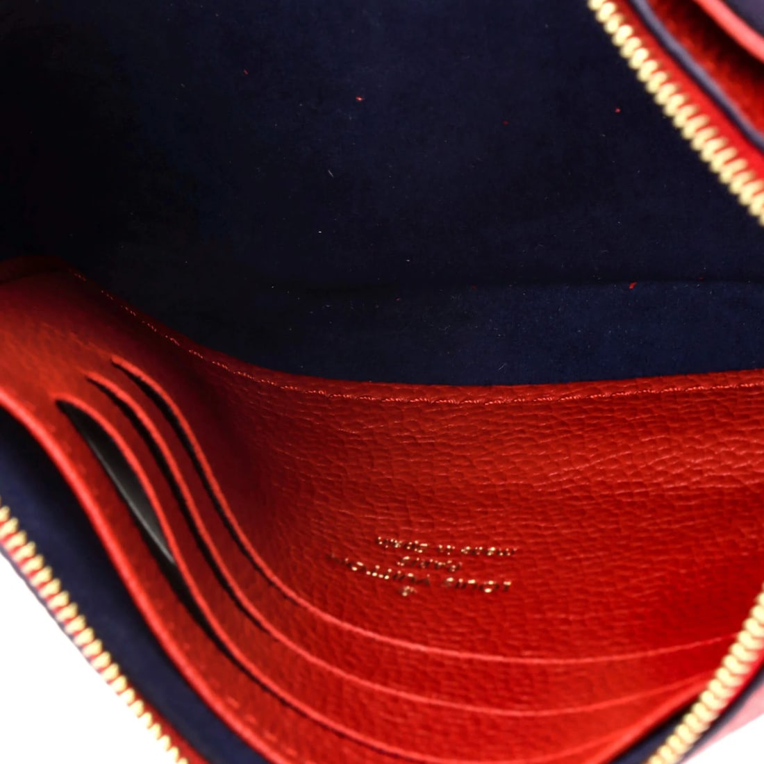 Vuitton Empreinte Leather Monogram Pochette Double Zip - 5