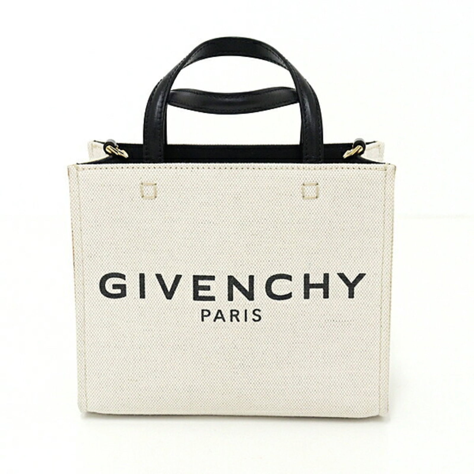 Linen Cotton Canvas Leather Tote Bag Givenchy: Linen Cotton Canvas Leather Tote Bag Givenchy Linen, cotton canvas, and leather come together in this elegant Givenchy tote bag, crafted from high-quality materials and finished with a sleek,