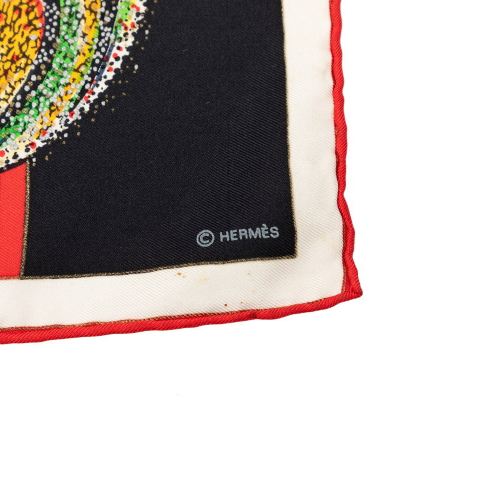 Silk Hermes Scarf - 7