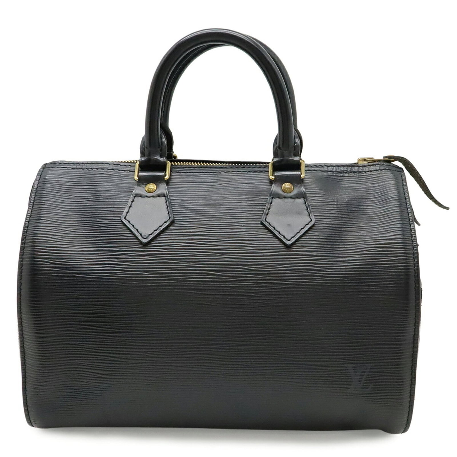 Epi Leather Louis Vuitton Handbag: Epi Leather Louis Vuitton Handbag Epi leather Louis Vuitton handbag in black, featuring a classic design and timeless style. Made from high-quality Epi leather, this handbag measures 19cm x 27.5cm x