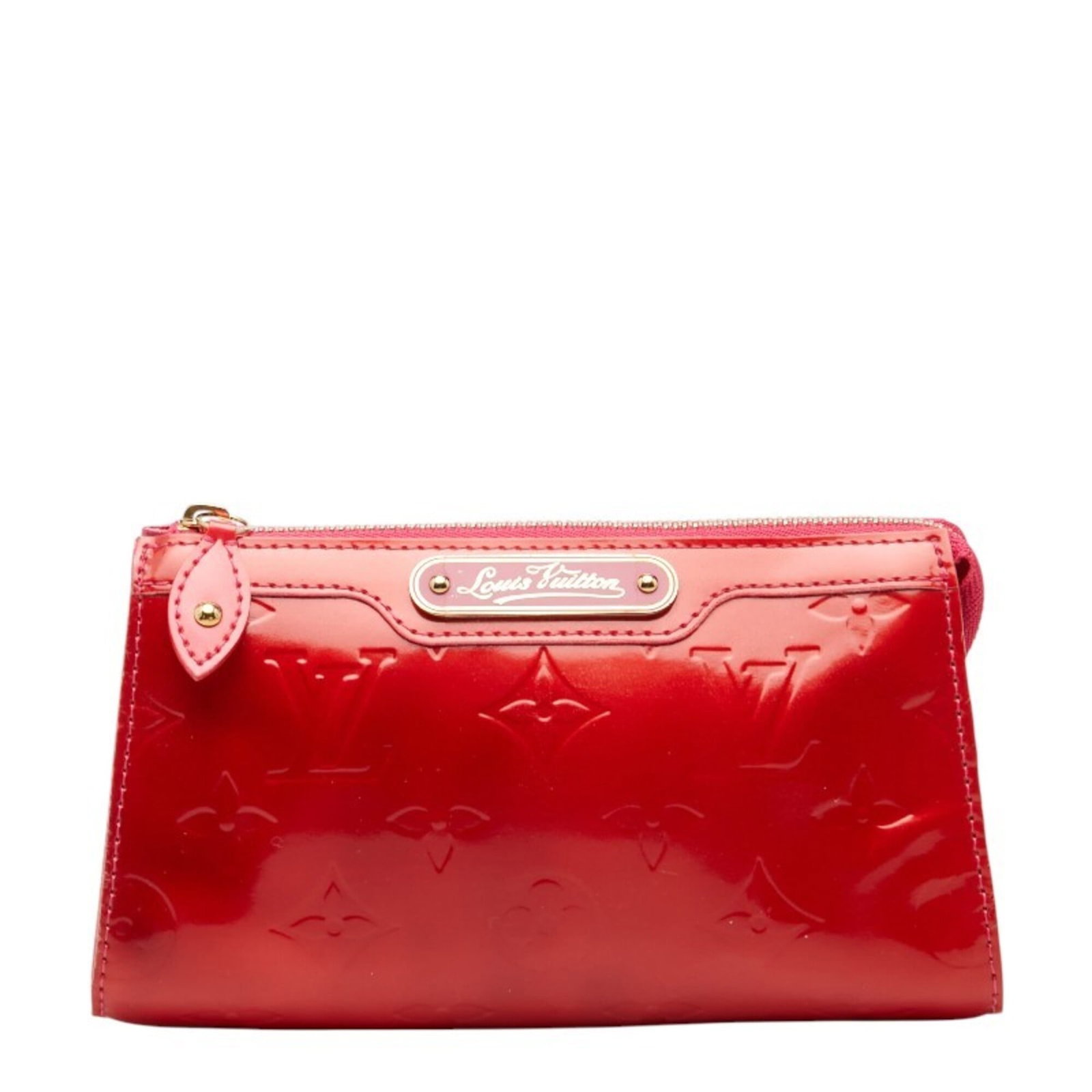 Handbag Pouch Louis Vuitton: Handbag Pouch Louis Vuitton Rose pop Louis Vuitton handbag pouch, measuring 9.5cm x 17.5cm x 5cm, is a compact and stylish accessory. This small, rose-colored pouch features the iconic Louis Vuitton